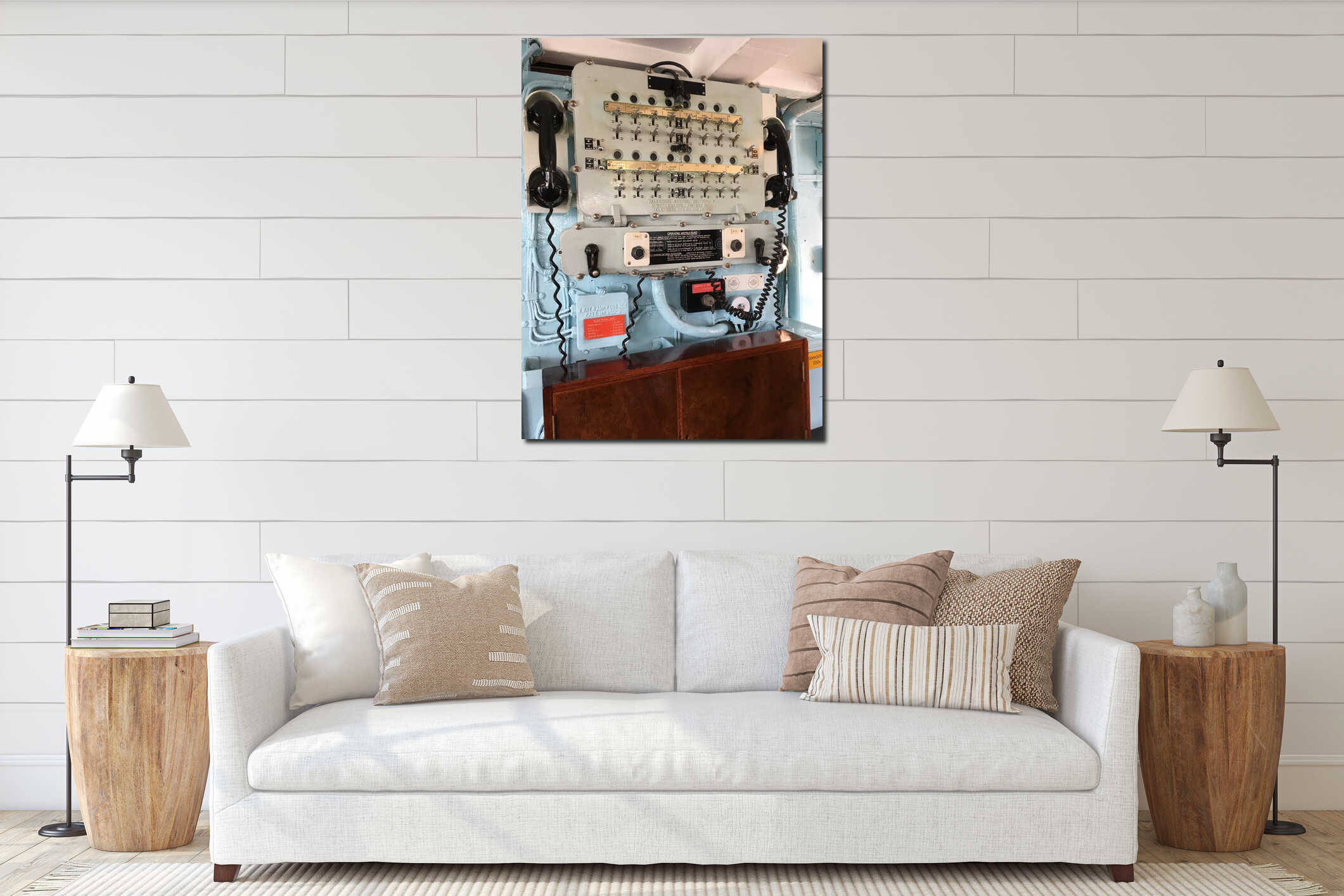 Old Ship Communications interior mockup