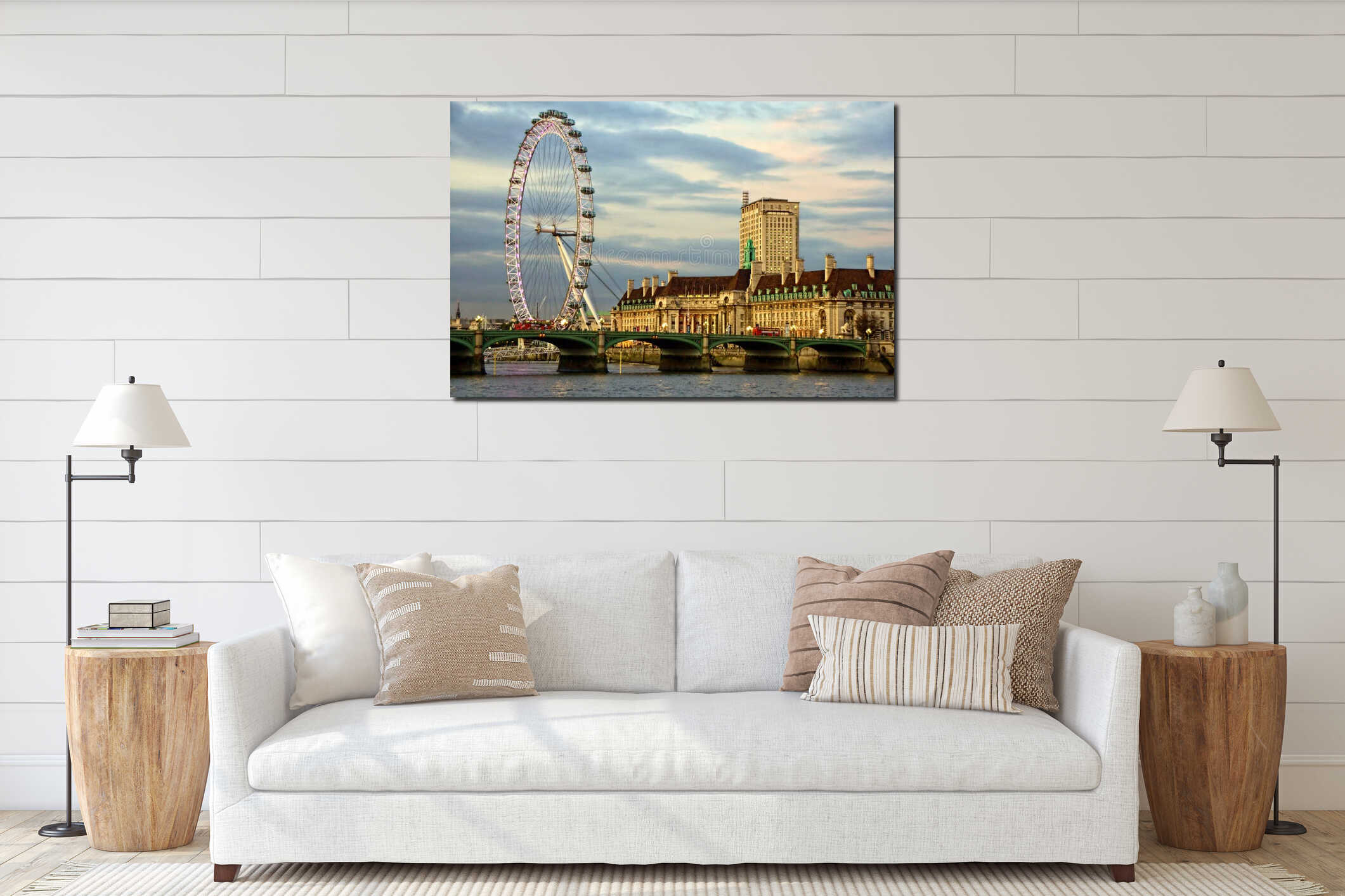 London Eye interior mockup