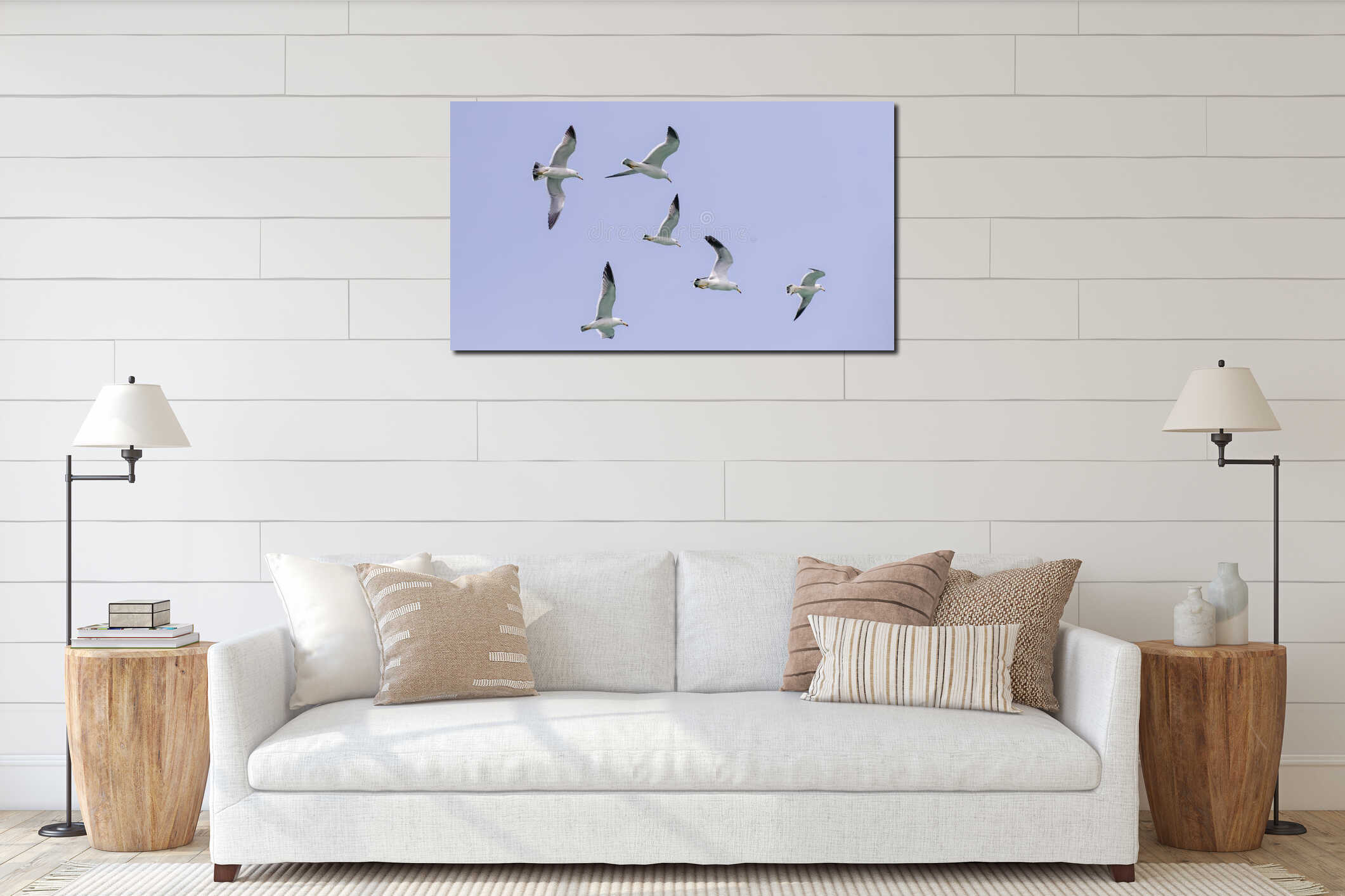 Seagulls interior mockup