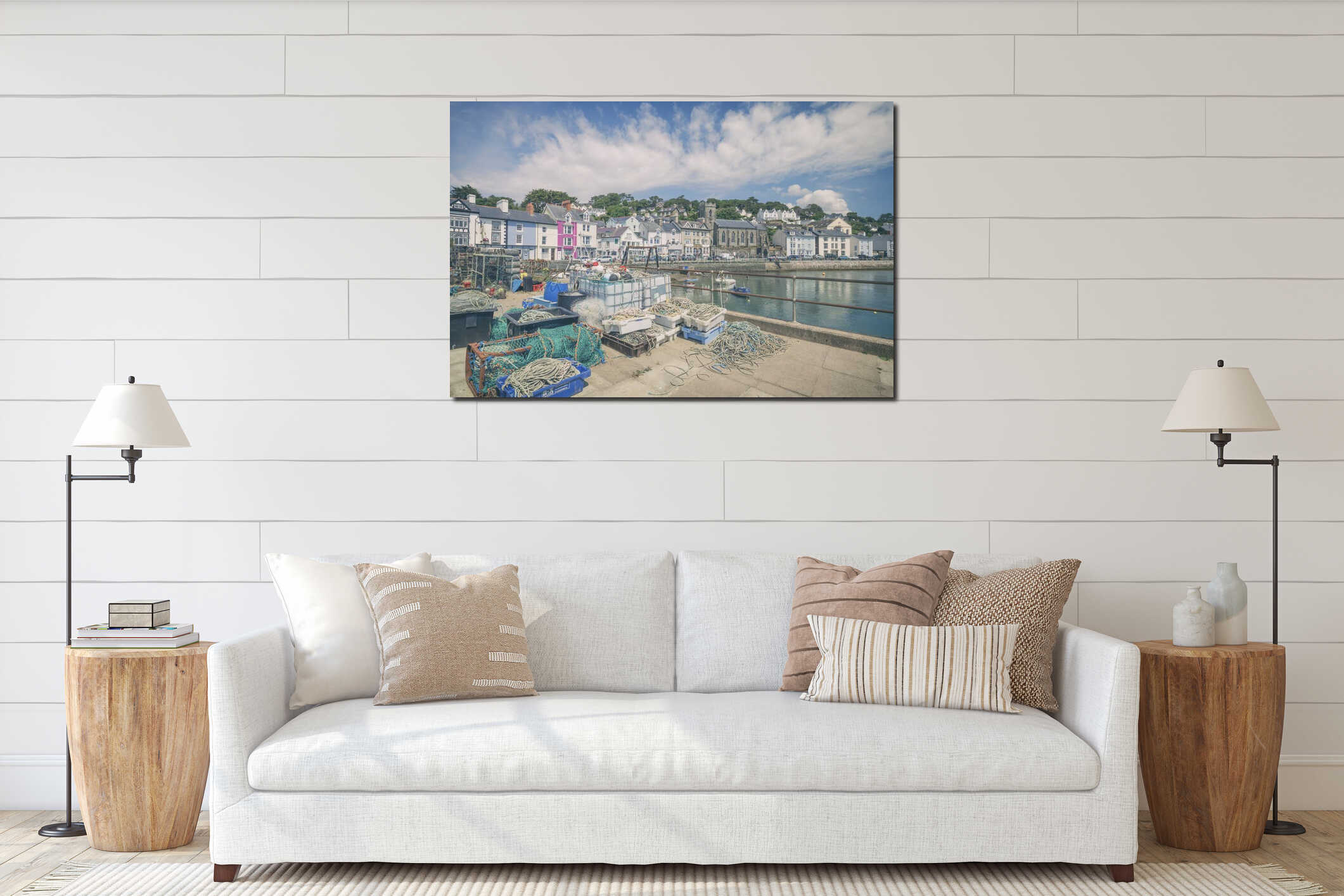 Welsh Coastal Village Aberdyfi in Wales interior mockup