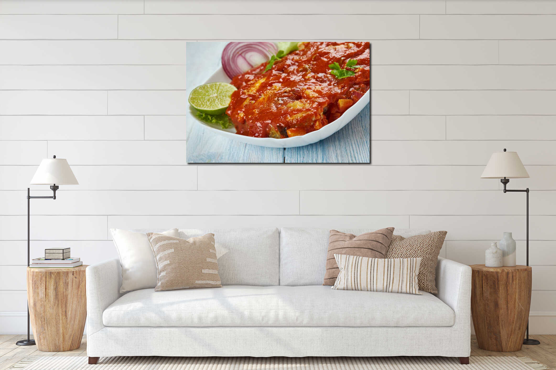 Thalassery Fish Curry interior mockup