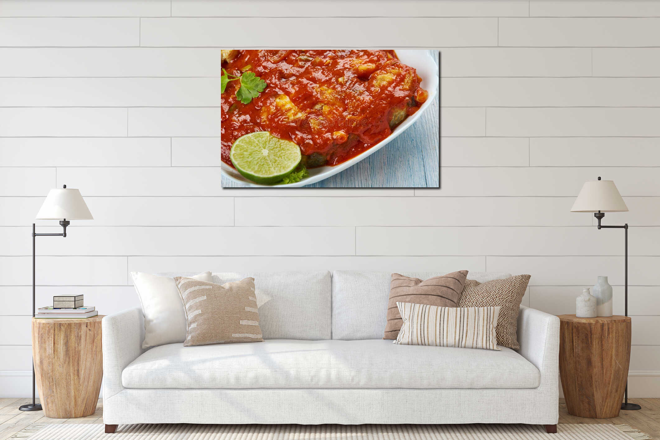 Thalassery Fish Curry interior mockup