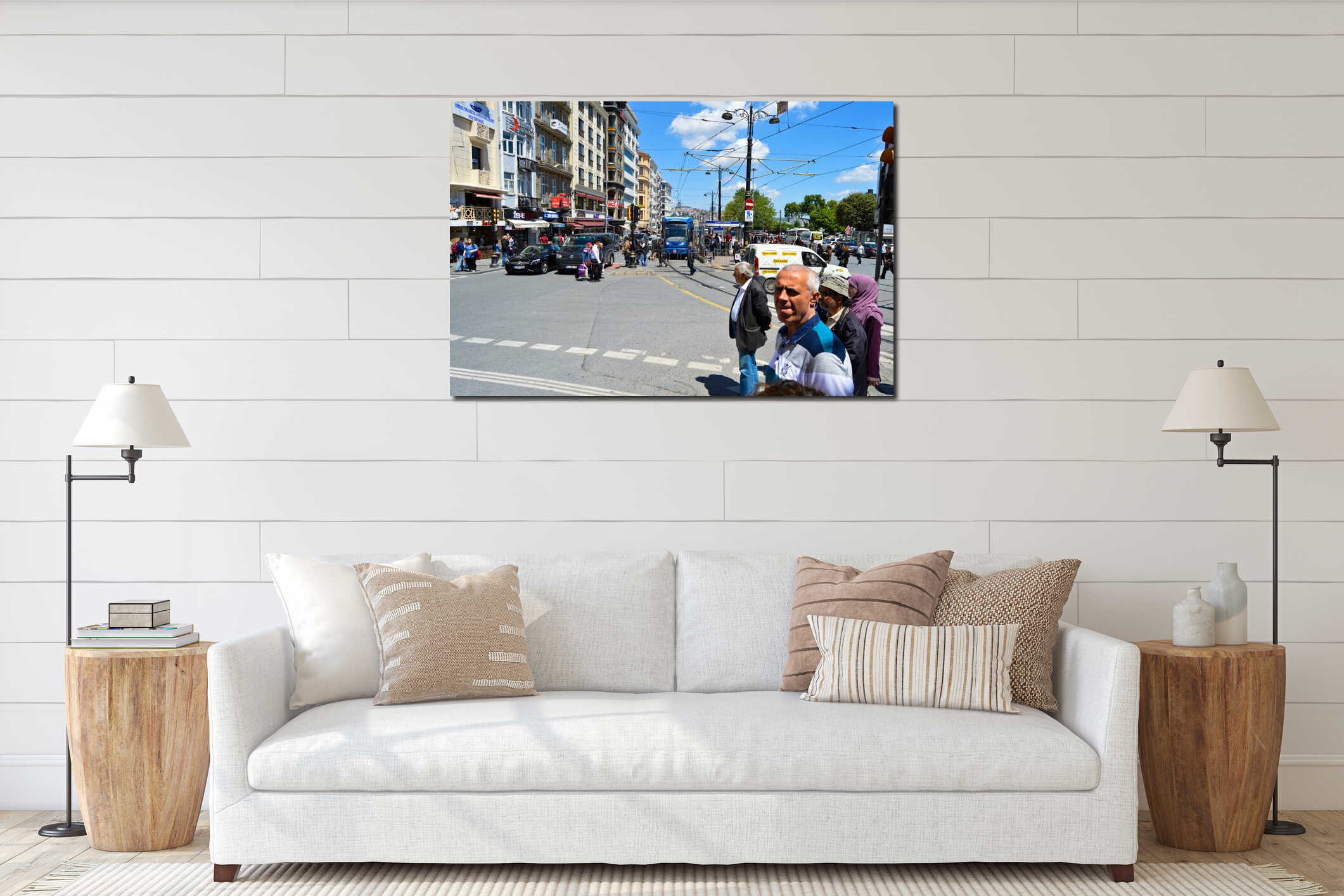 Istanbul Sirkeci Ankara street interior mockup