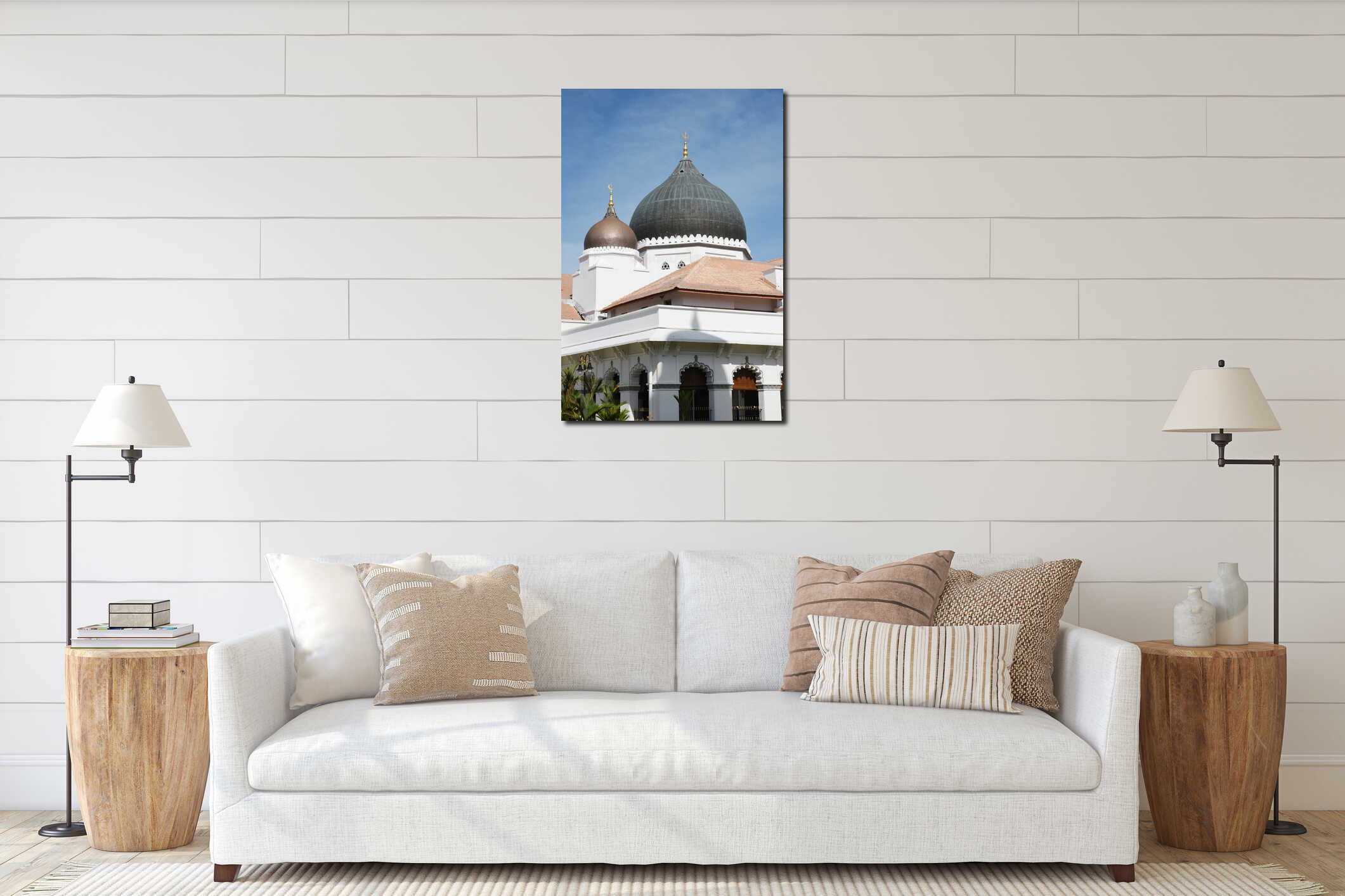 Mosques of the Istanbul. interior mockup