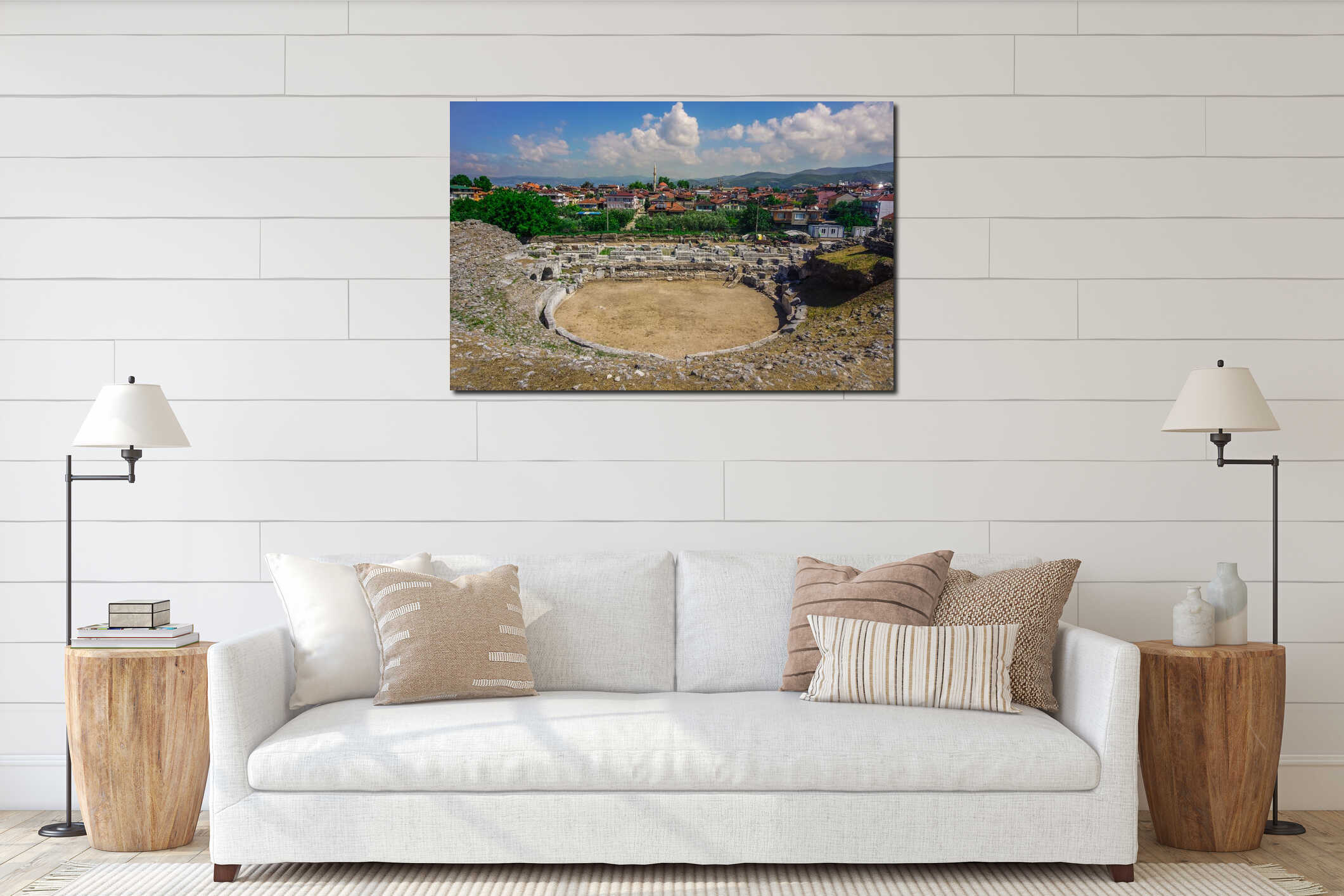 Ancient Nicaea Roman Theater, Iznik, Bursa, Turkey interior mockup