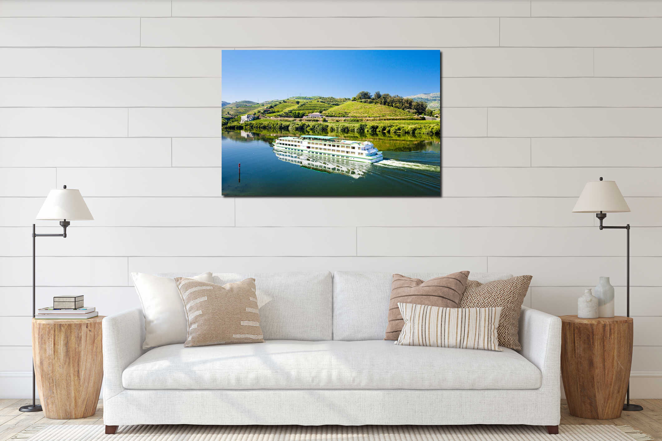 Douro Valley interior mockup