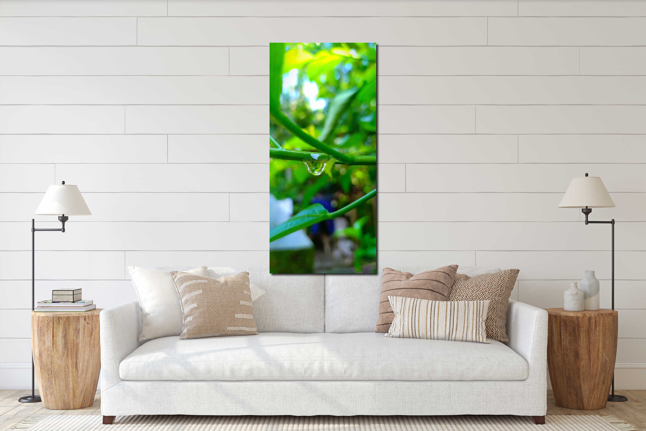 The Beautiful Nature Water Drop interior mockup