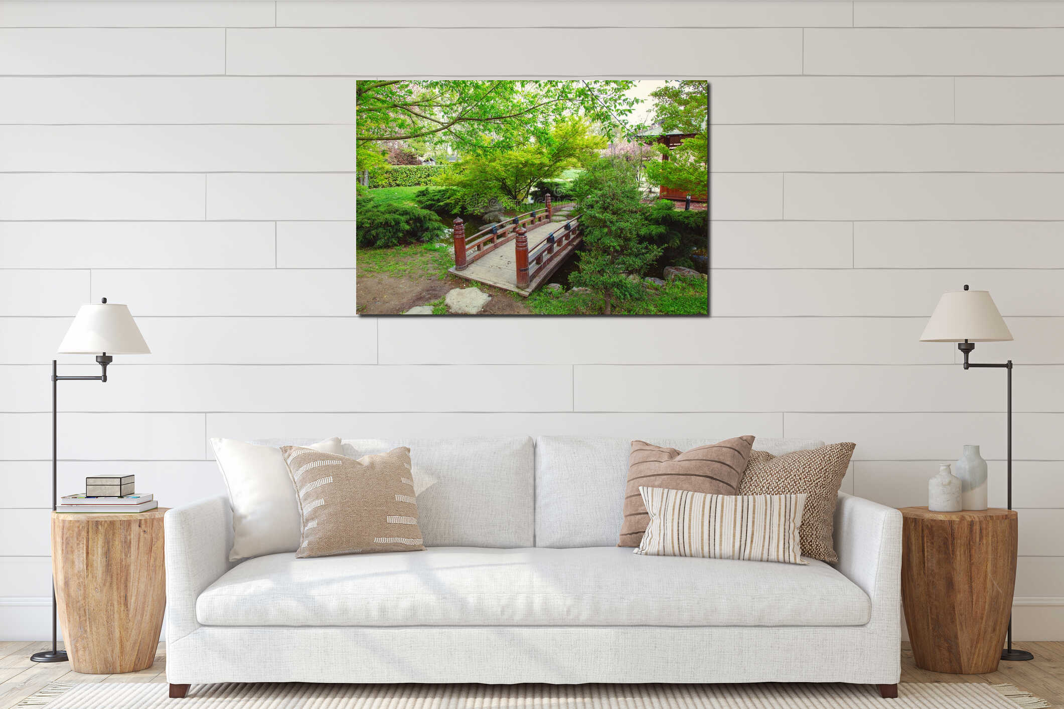 The Japanese Garden in Istanbul interior mockup