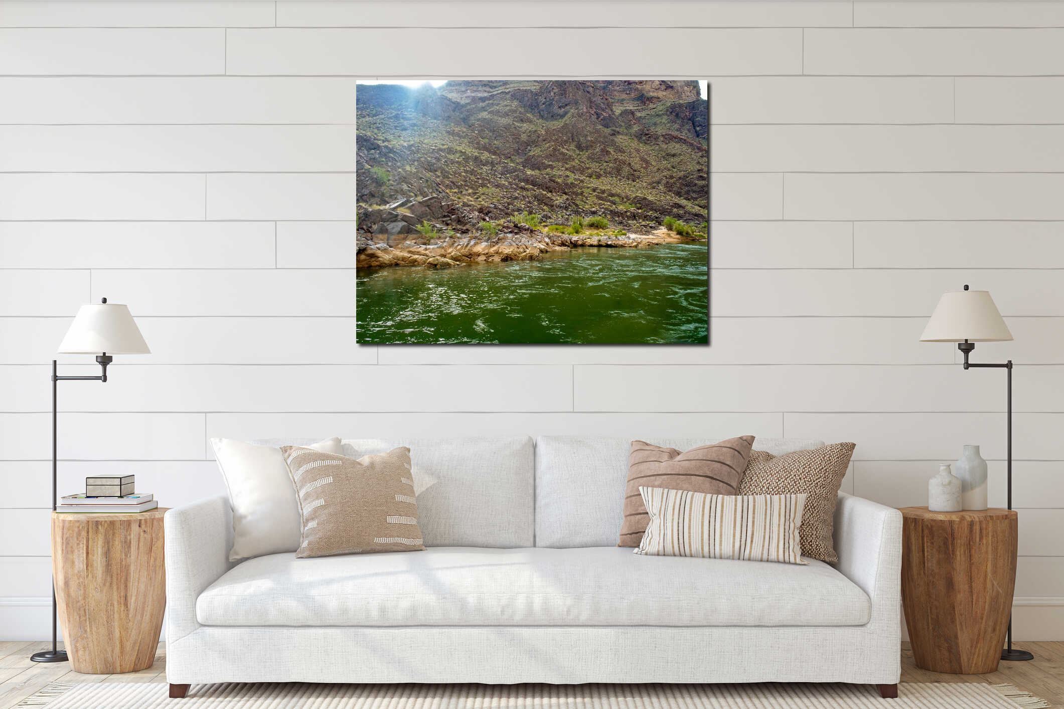 Hotuata Campsite Grand Canyon interior mockup