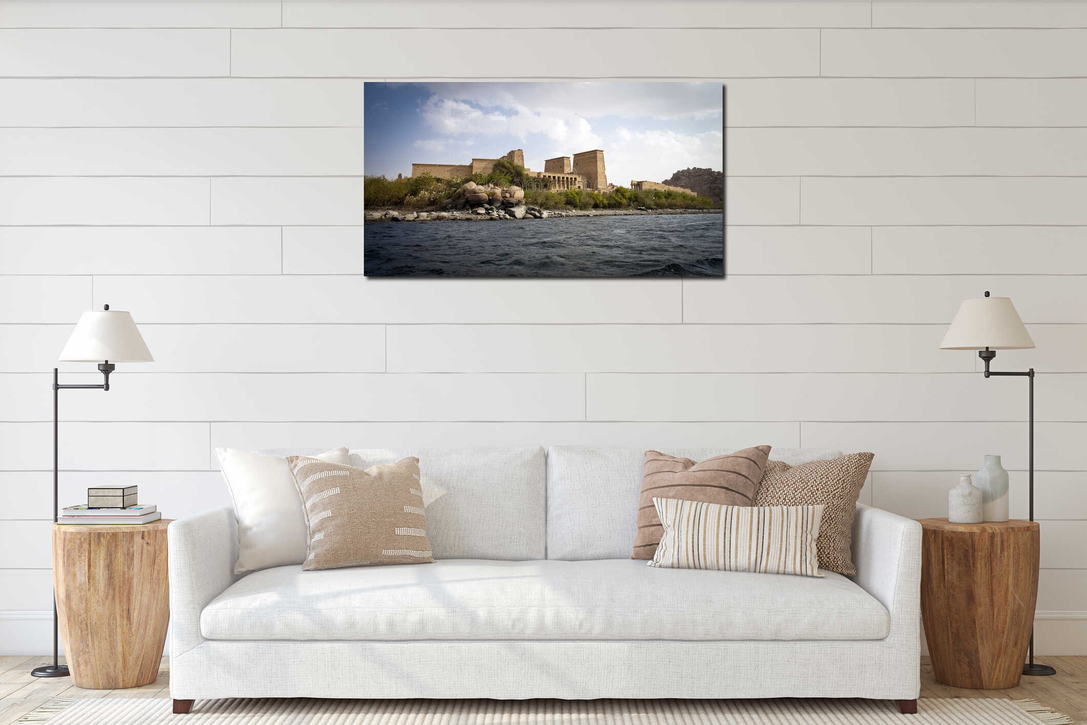 PHILAE TEMPLE interior mockup