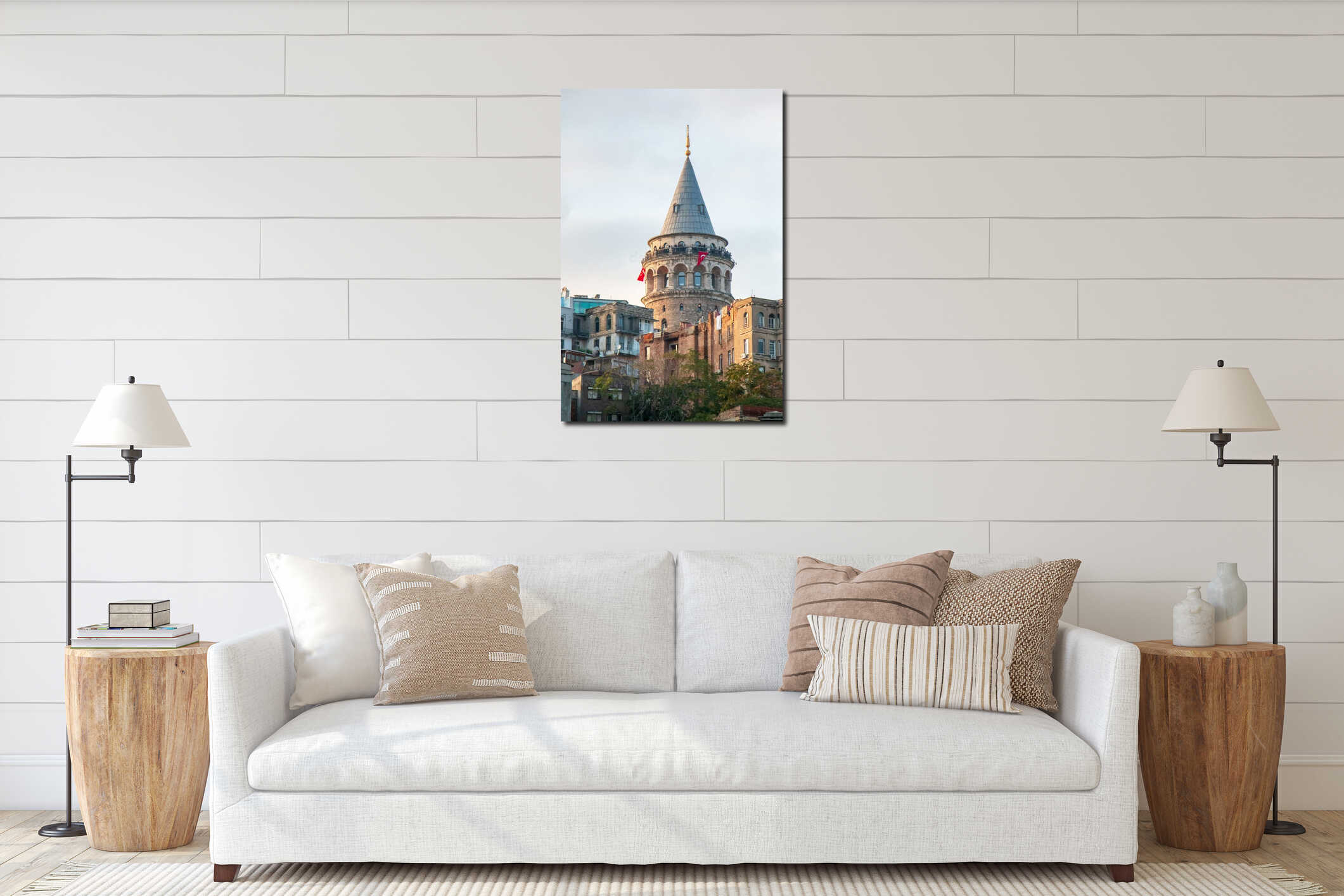 Galata Tower interior mockup