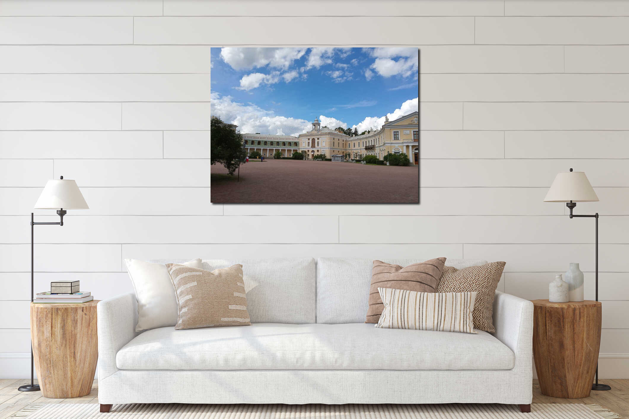 Pavlovsk Palace, Russia interior mockup