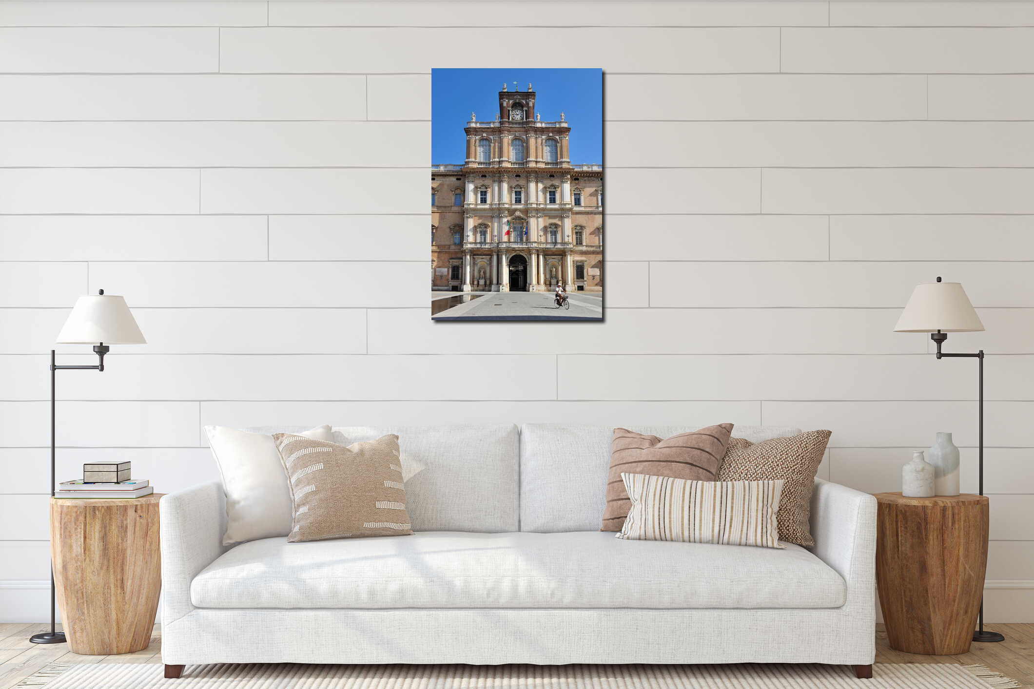 Palazzo Ducale, Modena, Italy interior mockup