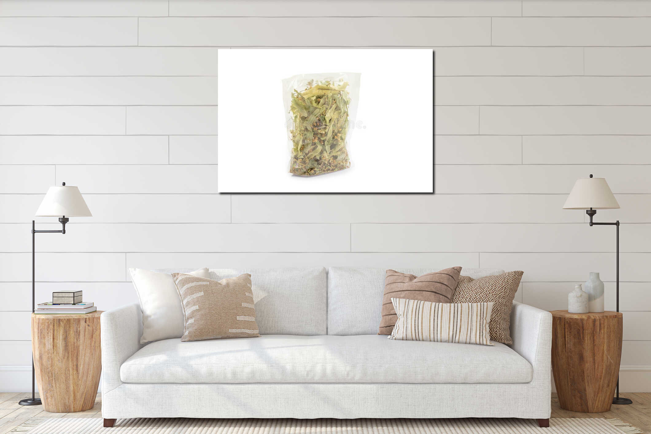 Fresh flowers and leaves of linden. herbal medicine, Cup of healthy linden tea. Dried linden flowers interior mockup
