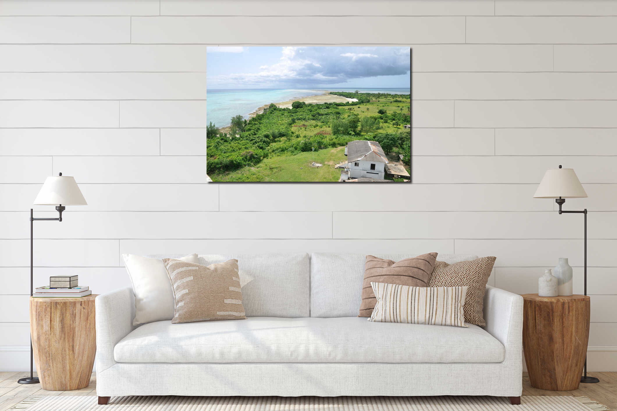 Pemba Island,Zanzibar interior mockup