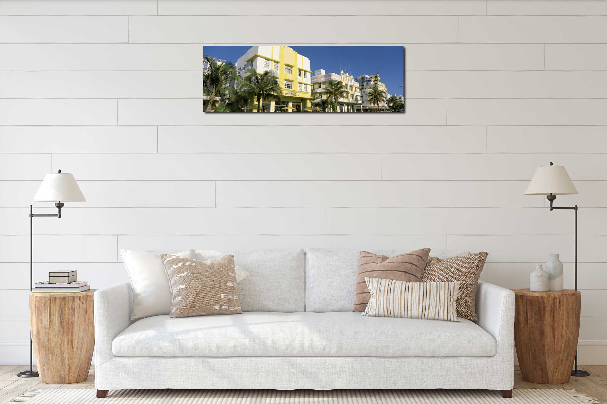 South Beach Miami interior mockup