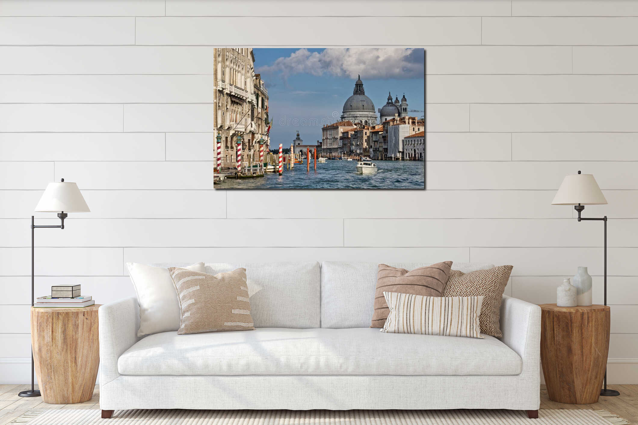 Venice Grand Canal interior mockup
