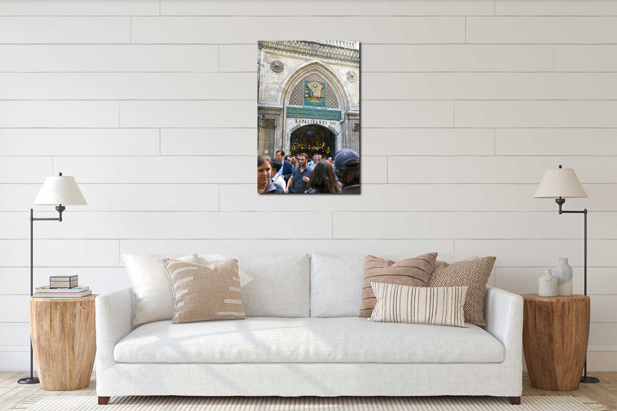 Grand Bazaar, Istanbul, Turkey, Travel Destination interior mockup
