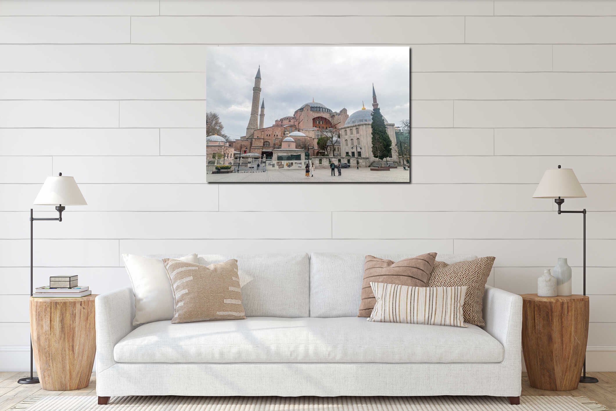 Hagia Sophia Grand Mosque (Ayasofya Camii interior mockup