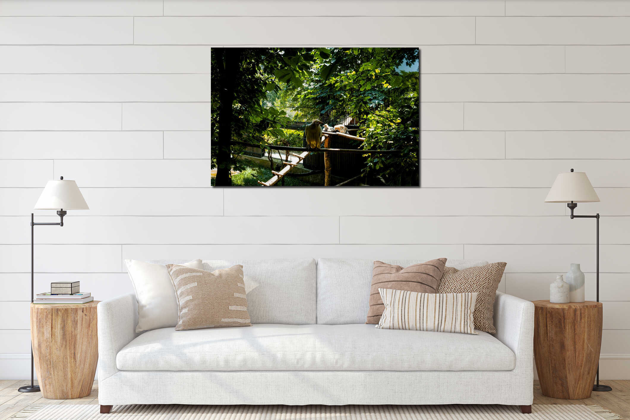 ISTANBUL, TURKEY - June 06, 2023 - view for Faruk Yalcin zoo in istanbul interior mockup