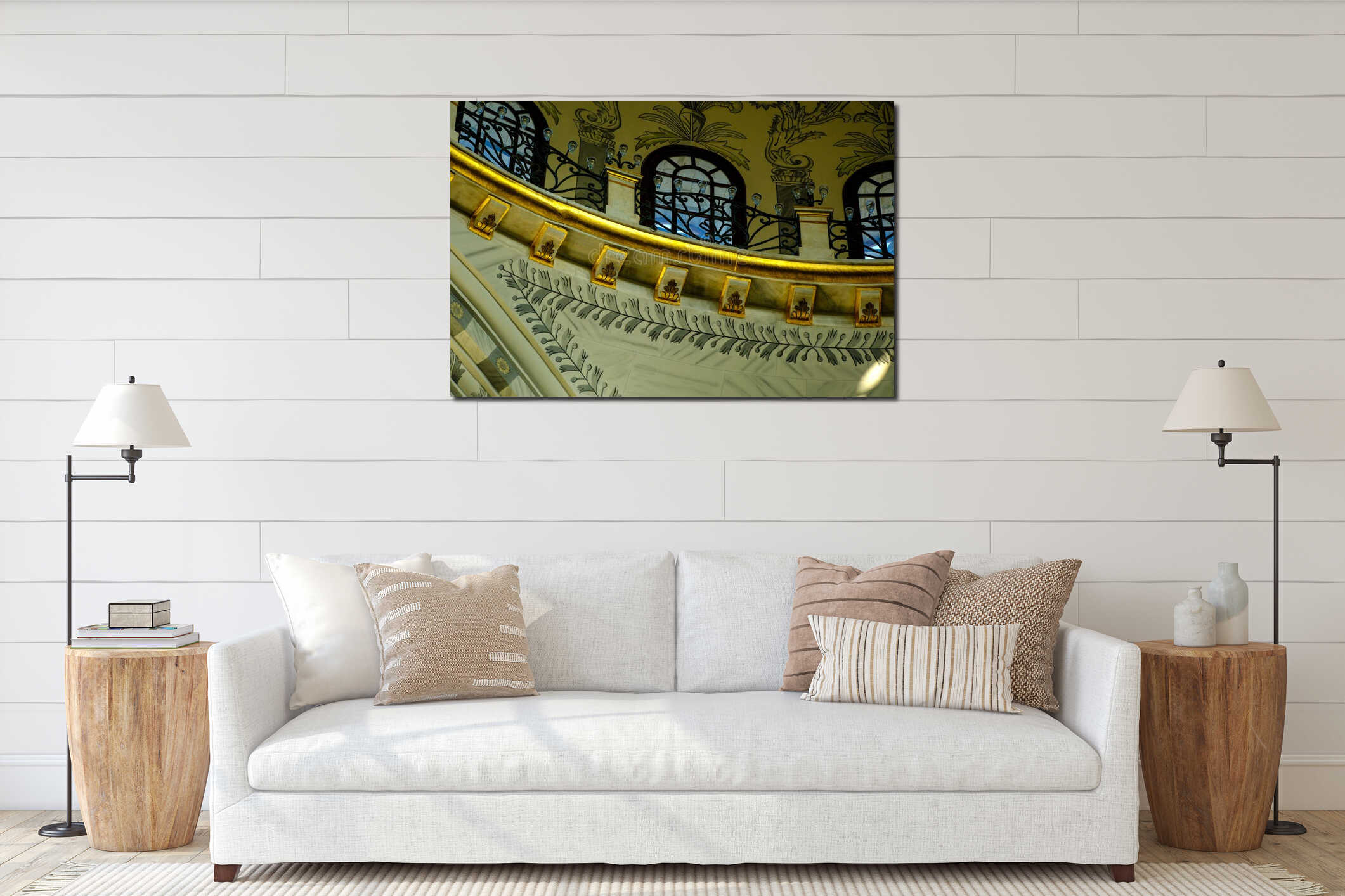 Nusretiye Mosque, Istanbul interior mockup