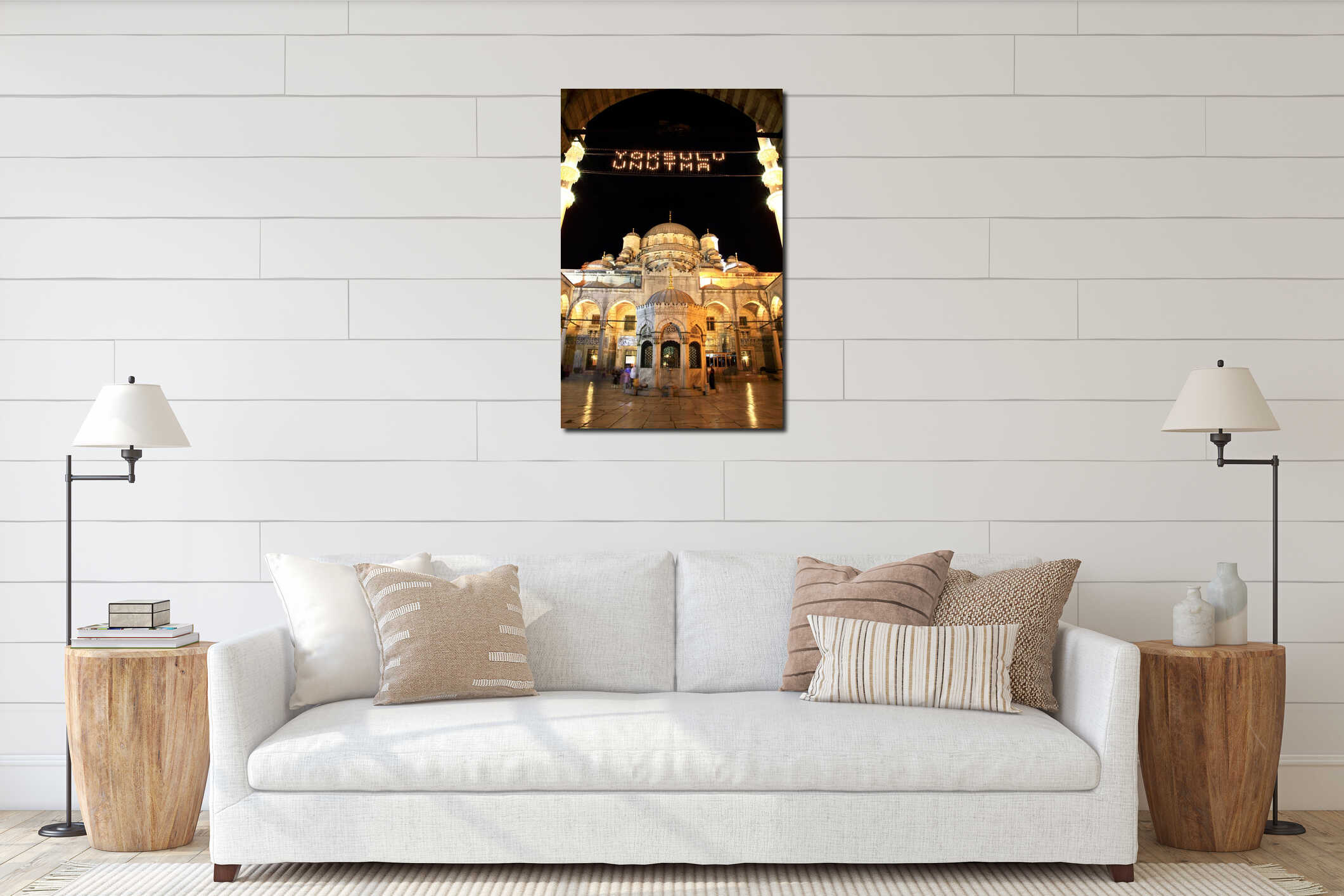 New Mosque (Yeni Cami) interior mockup