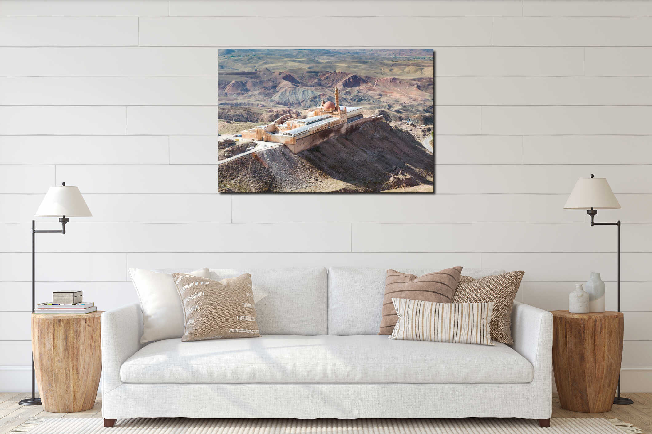 Ishak Pasha Palace interior mockup