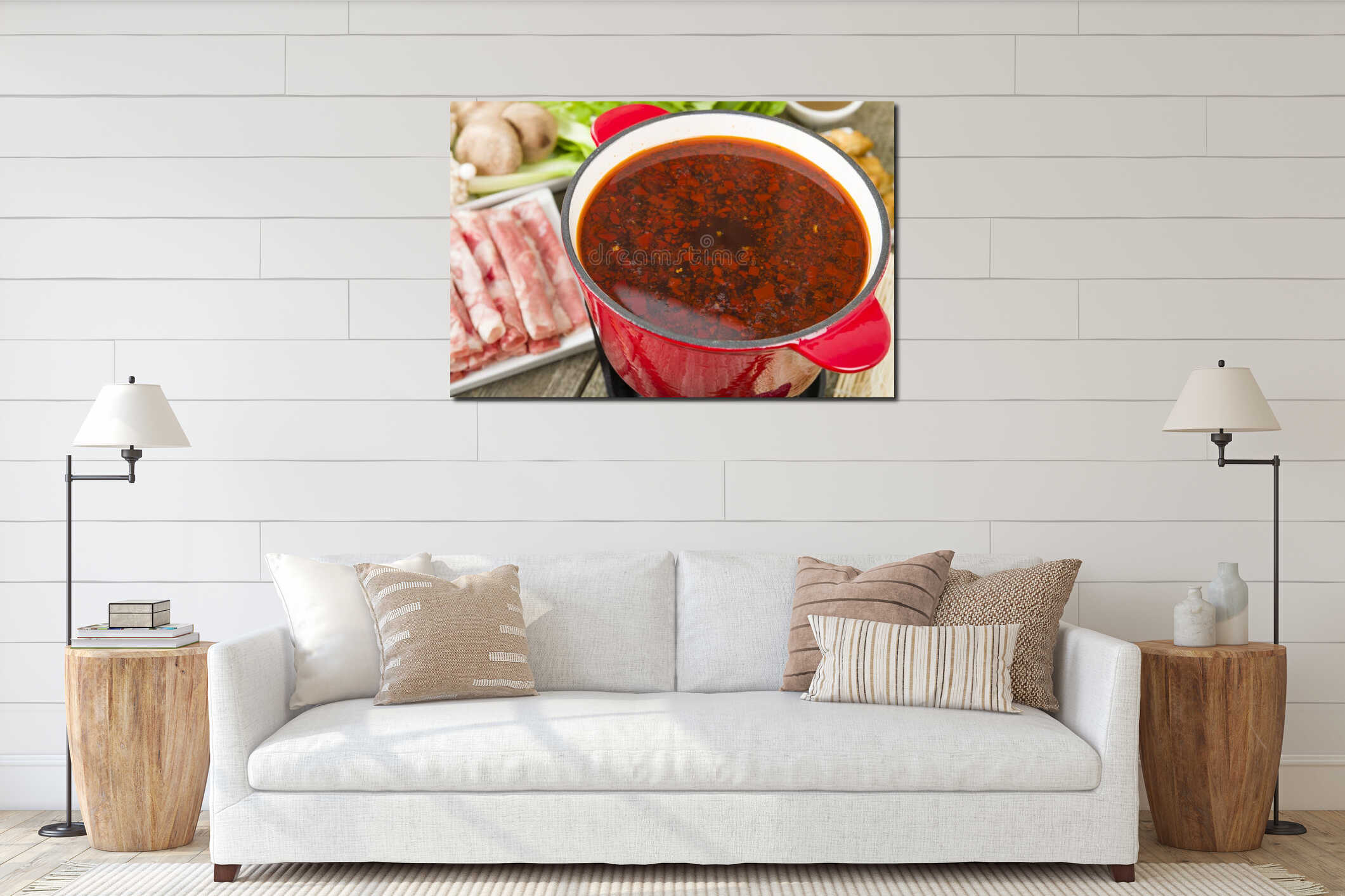 Szechuan Hot Pot interior mockup