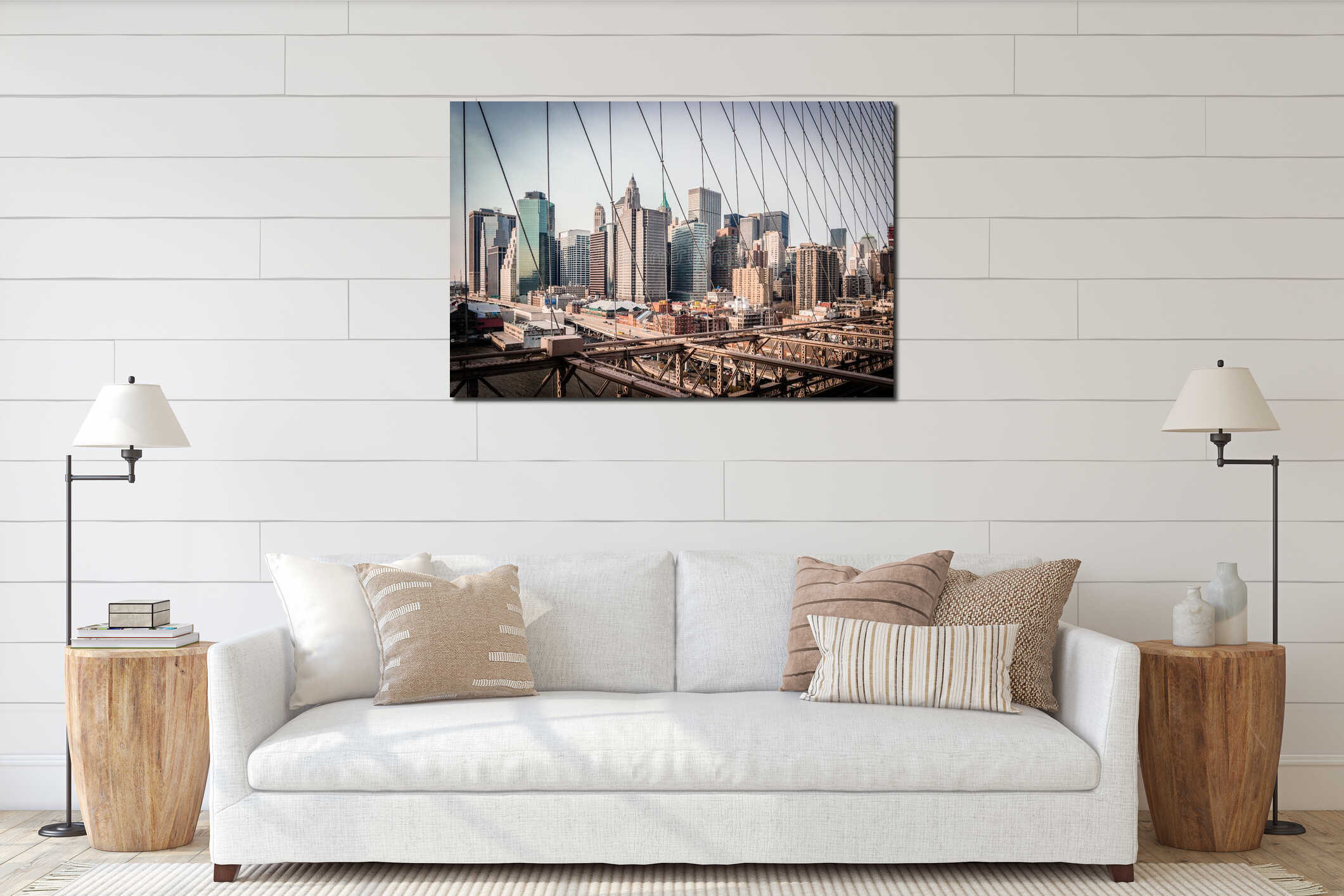 New York Cityscape interior mockup