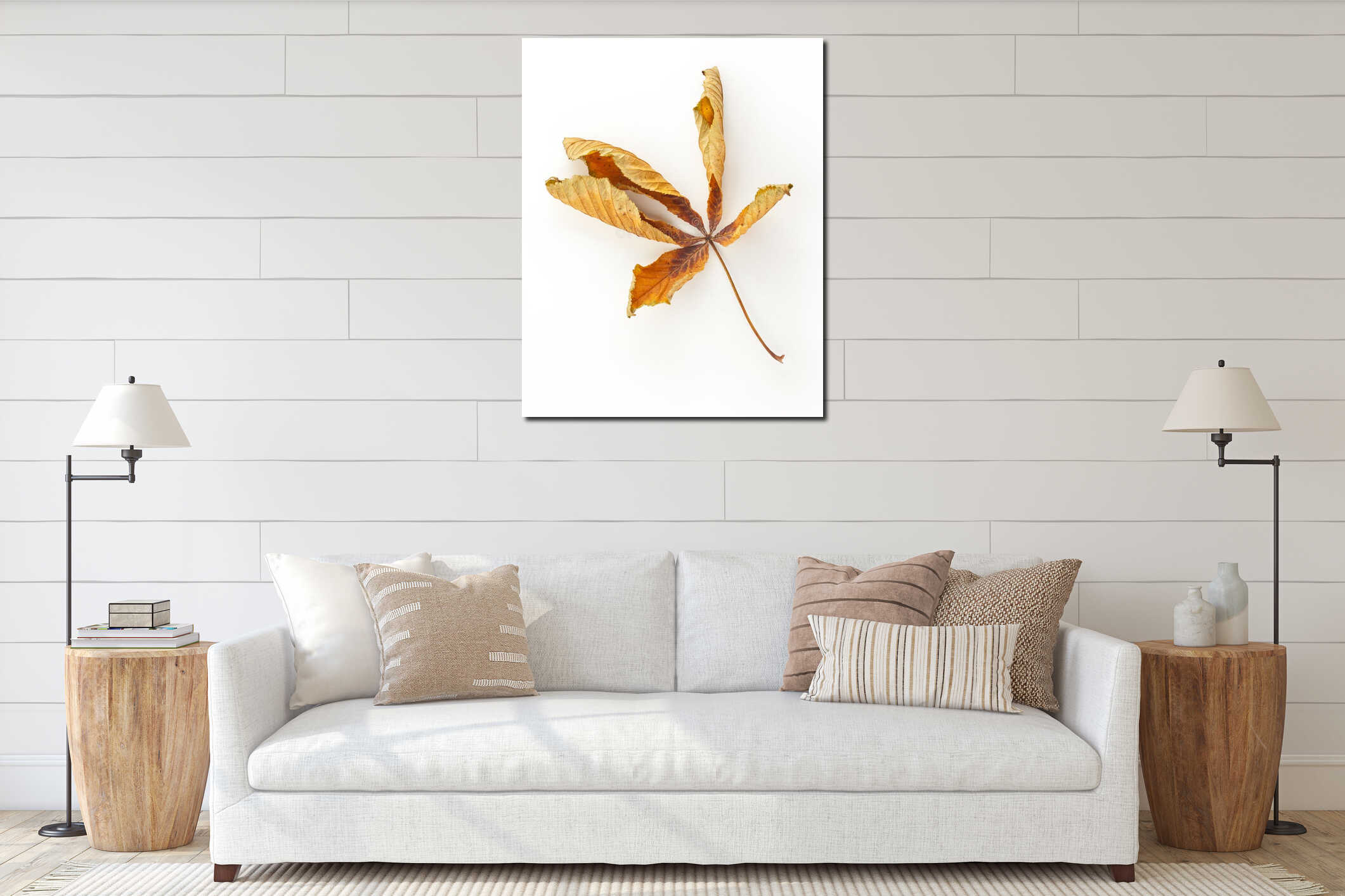 Dead Horse Chestnut Leaf interior mockup