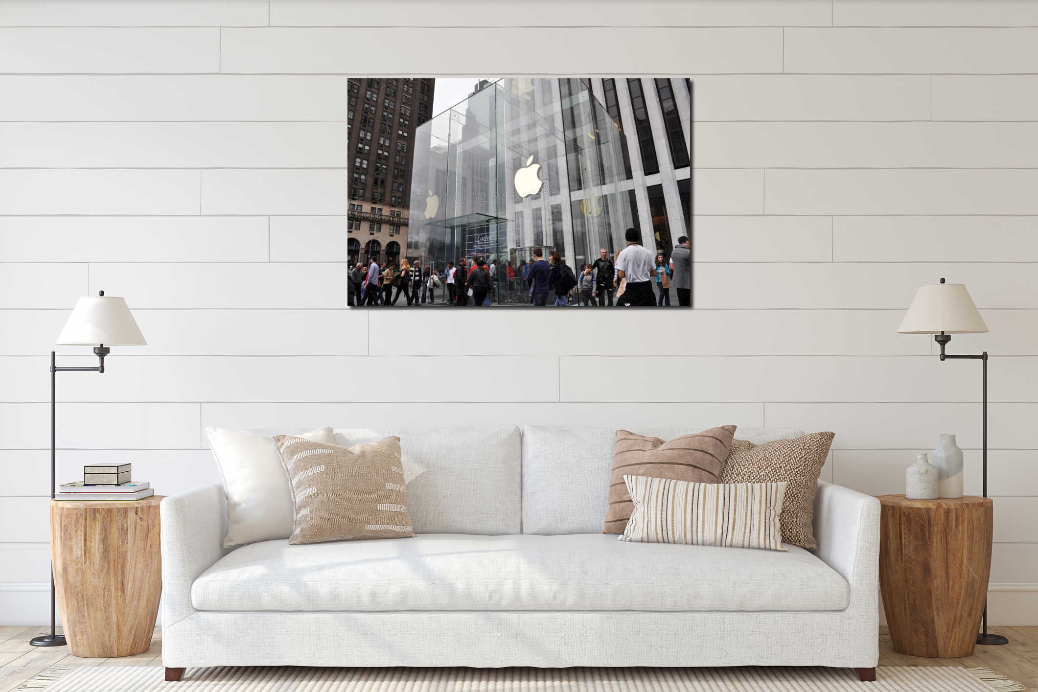 Apple Store interior mockup