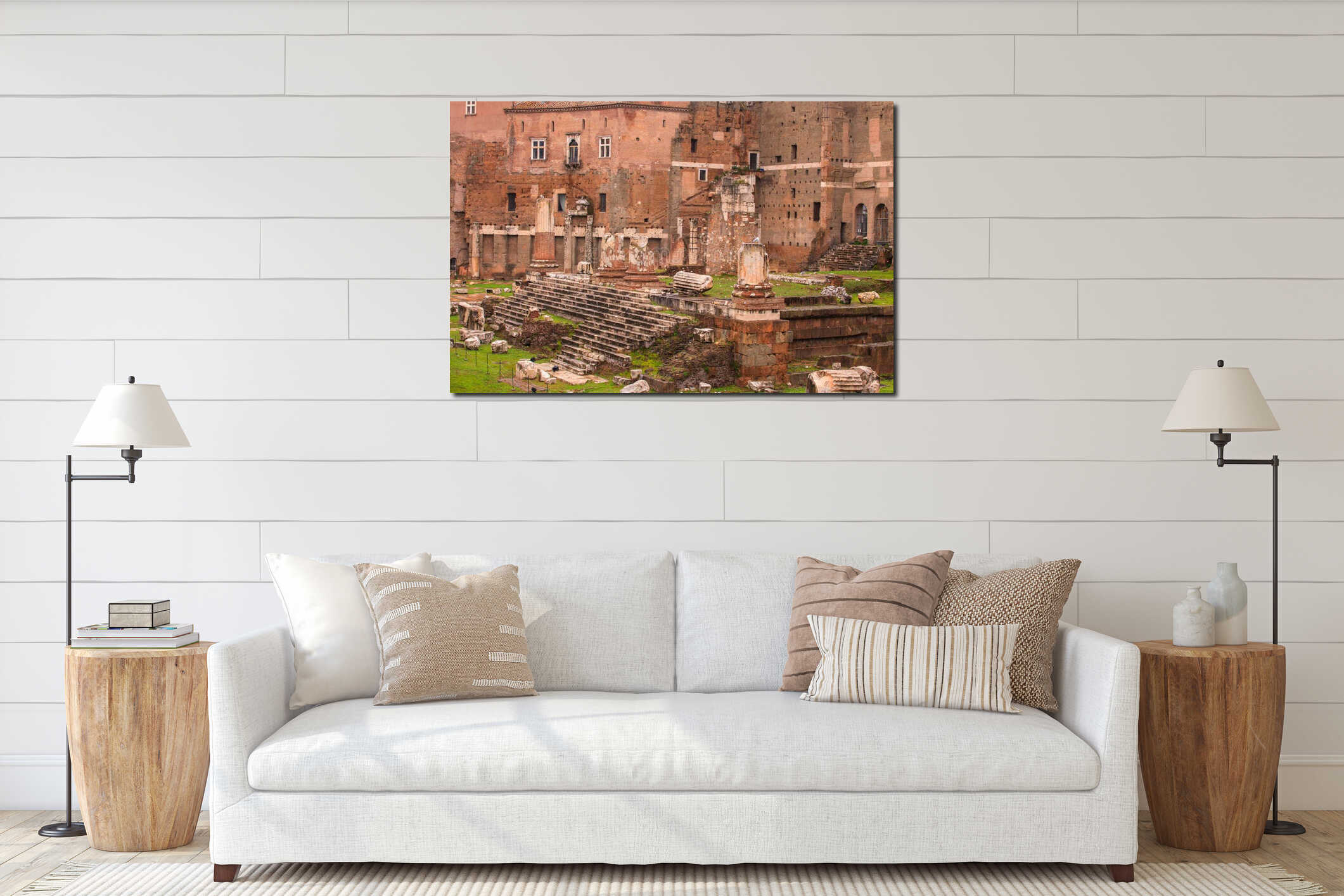 Imperial Fora, Rome interior mockup