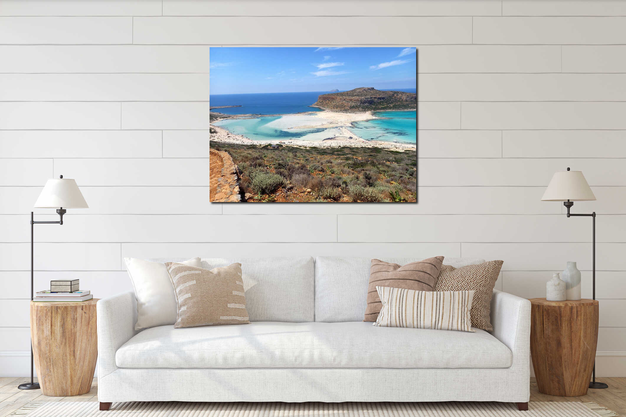 Balos Lagoon, Crete: Paradise Beach interior mockup
