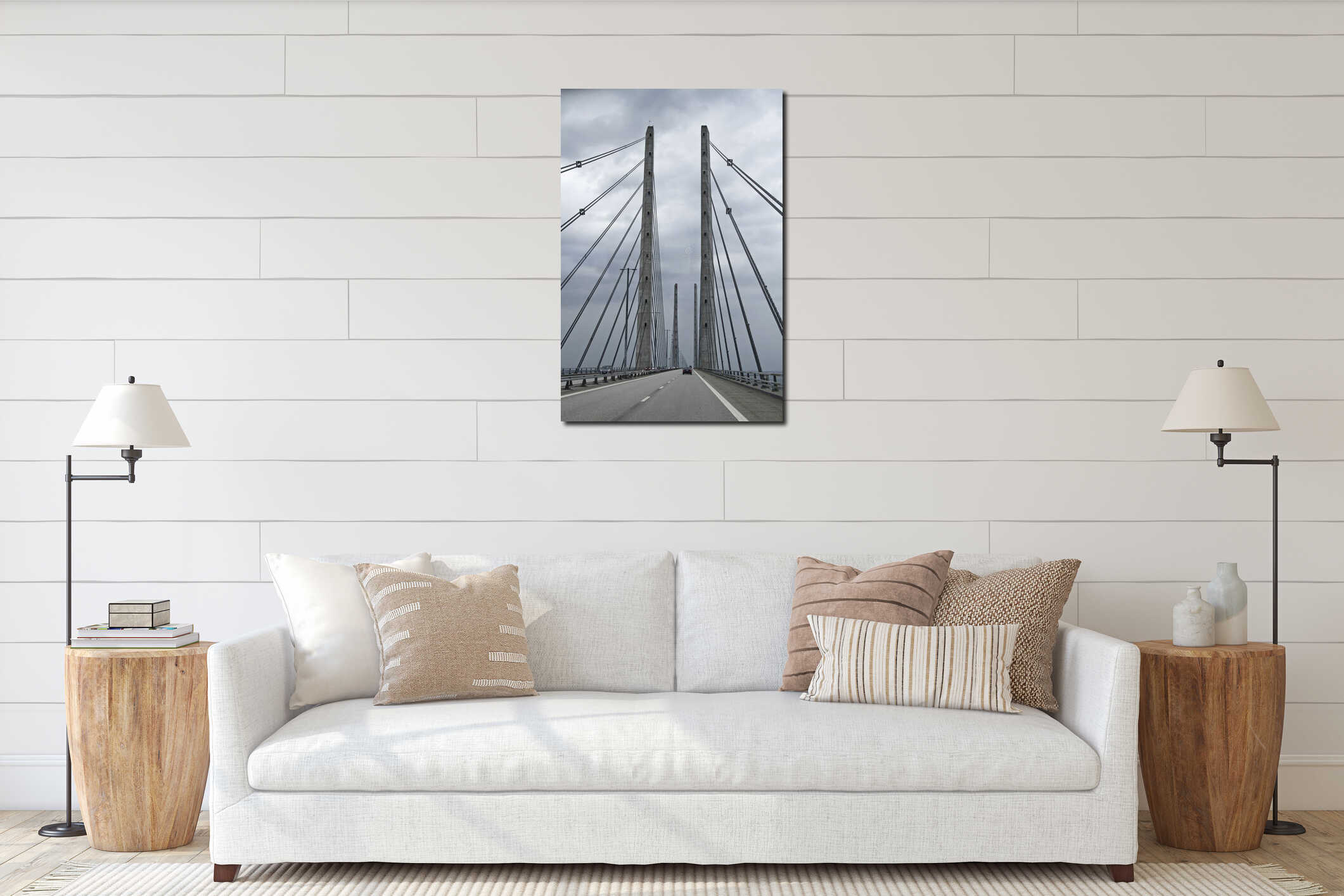 Oresund Bridge interior mockup