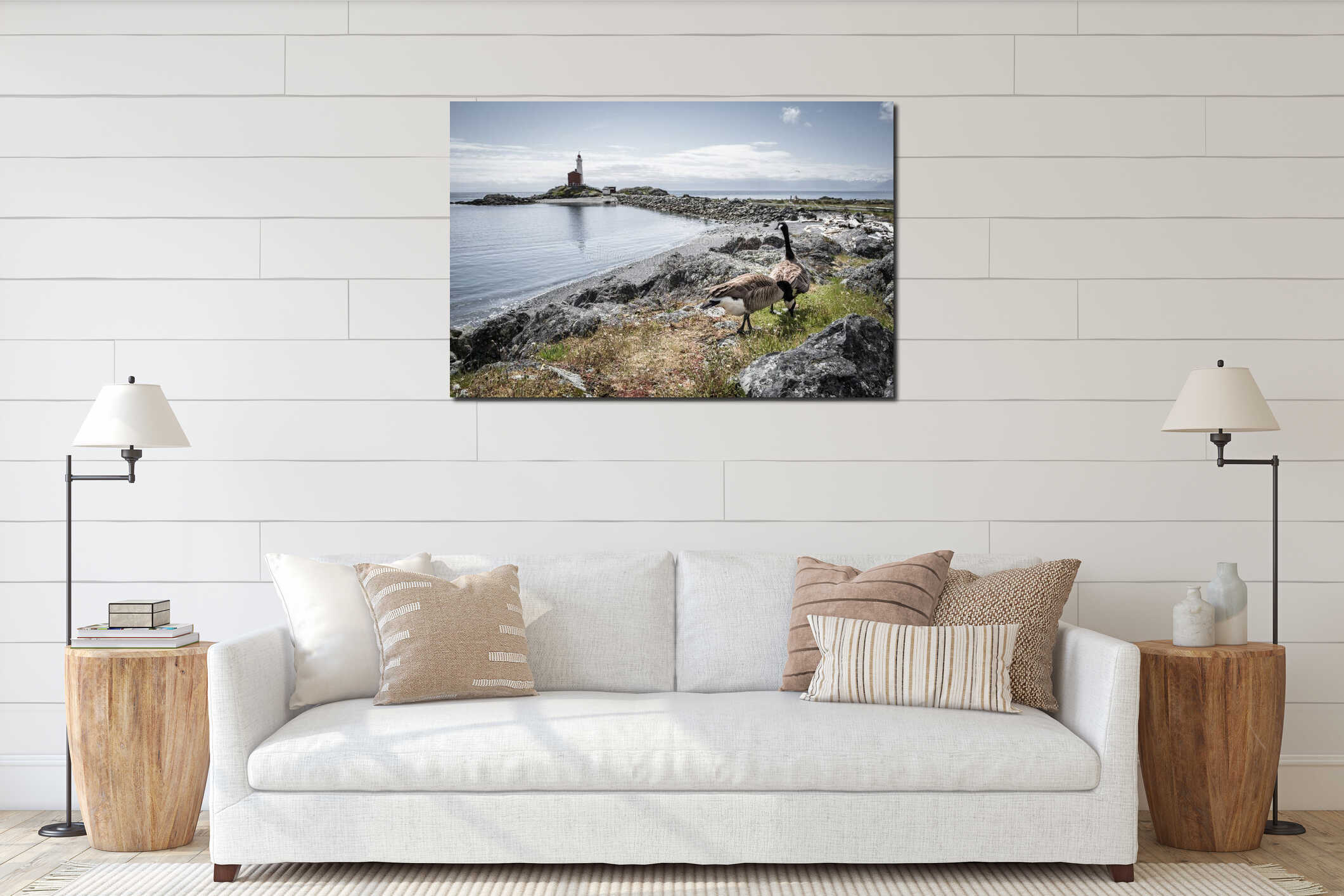 Canada goose, Fort Rodd Hill and Fisgard Lighthouse, Vancouver Island, Victoria, Sea to sky, British Columbia, Canada interior mockup