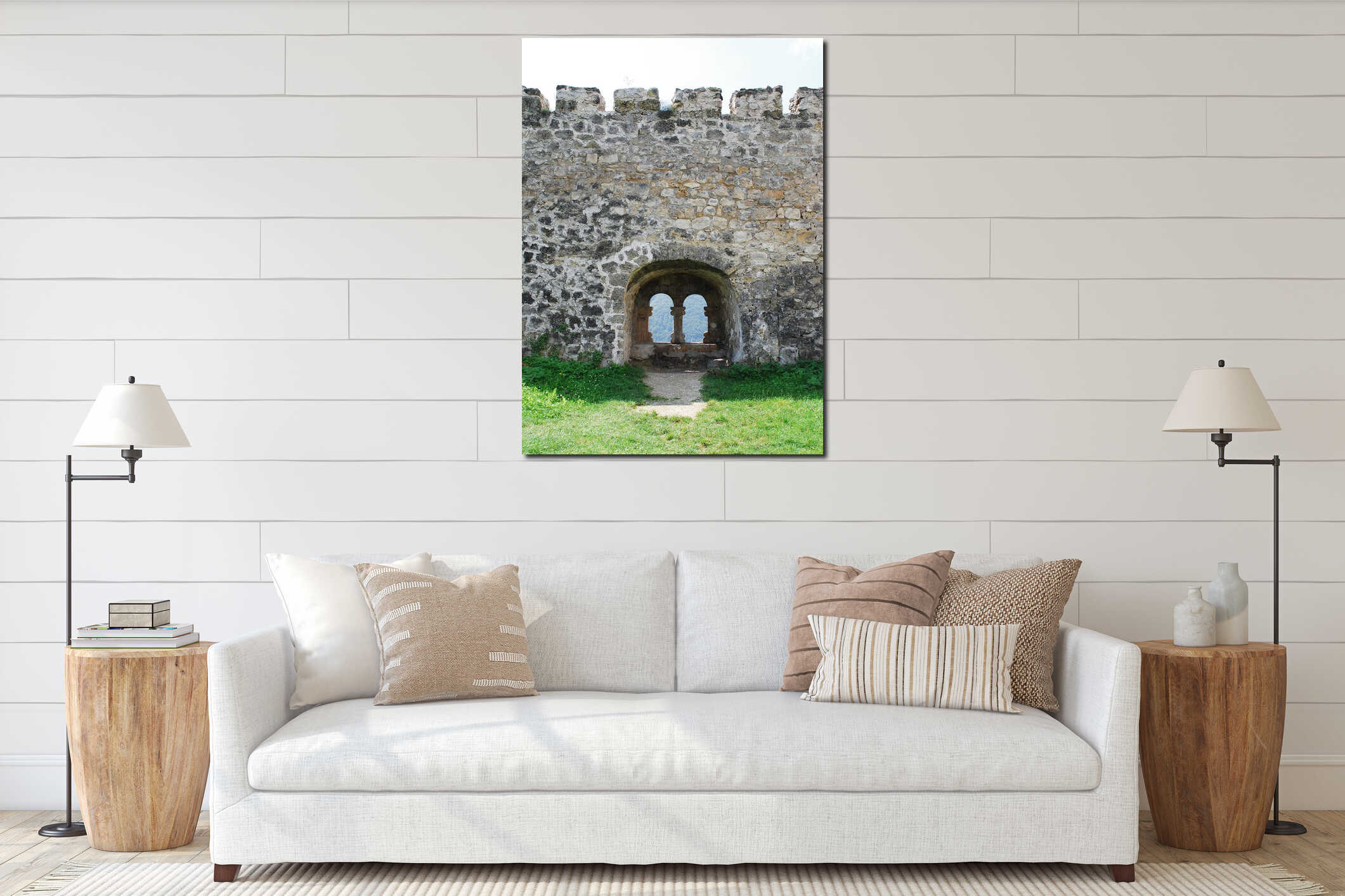 Jajce Fortress interior mockup