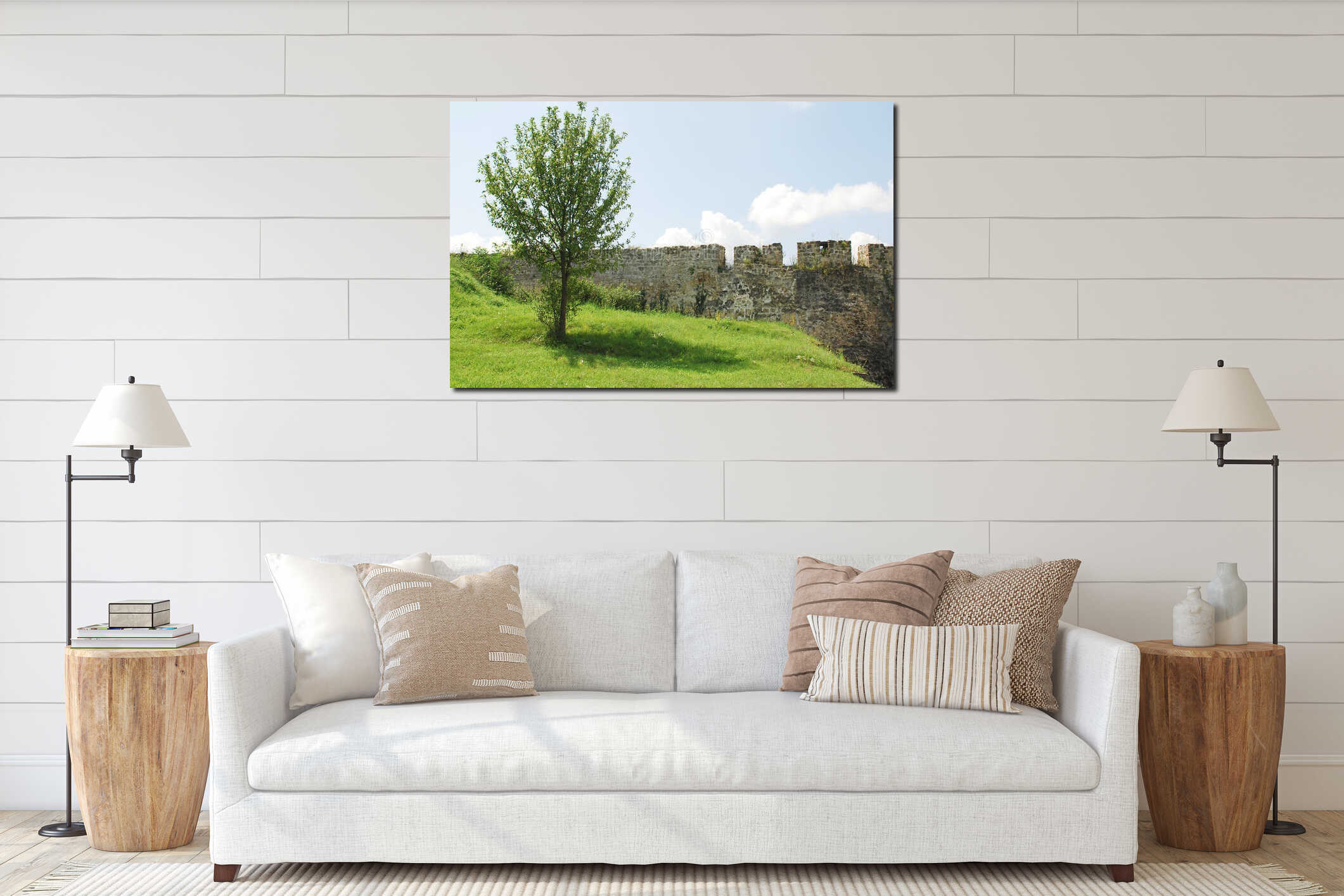 Jajce Fortress interior mockup