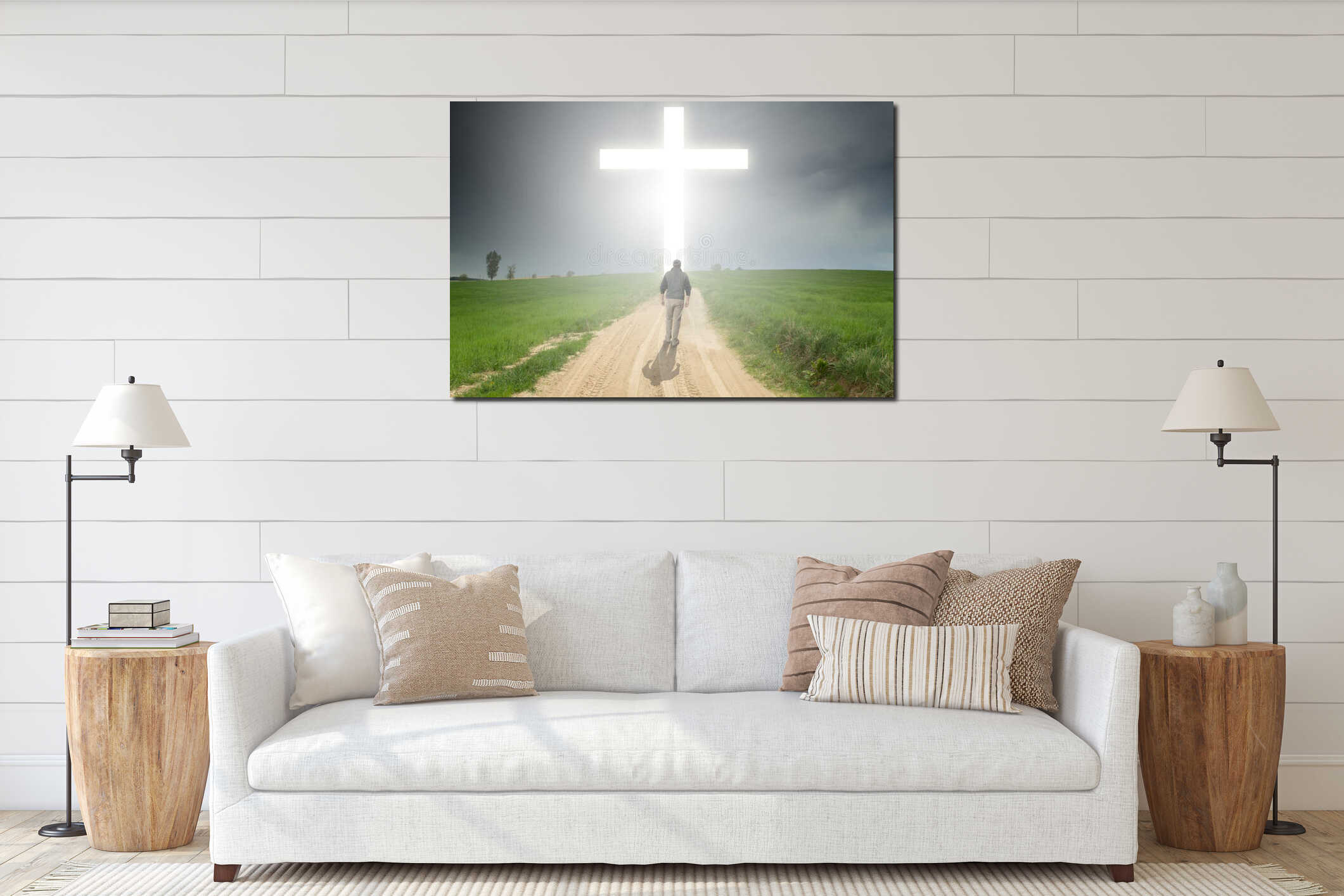 Walk to the Cross interior mockup