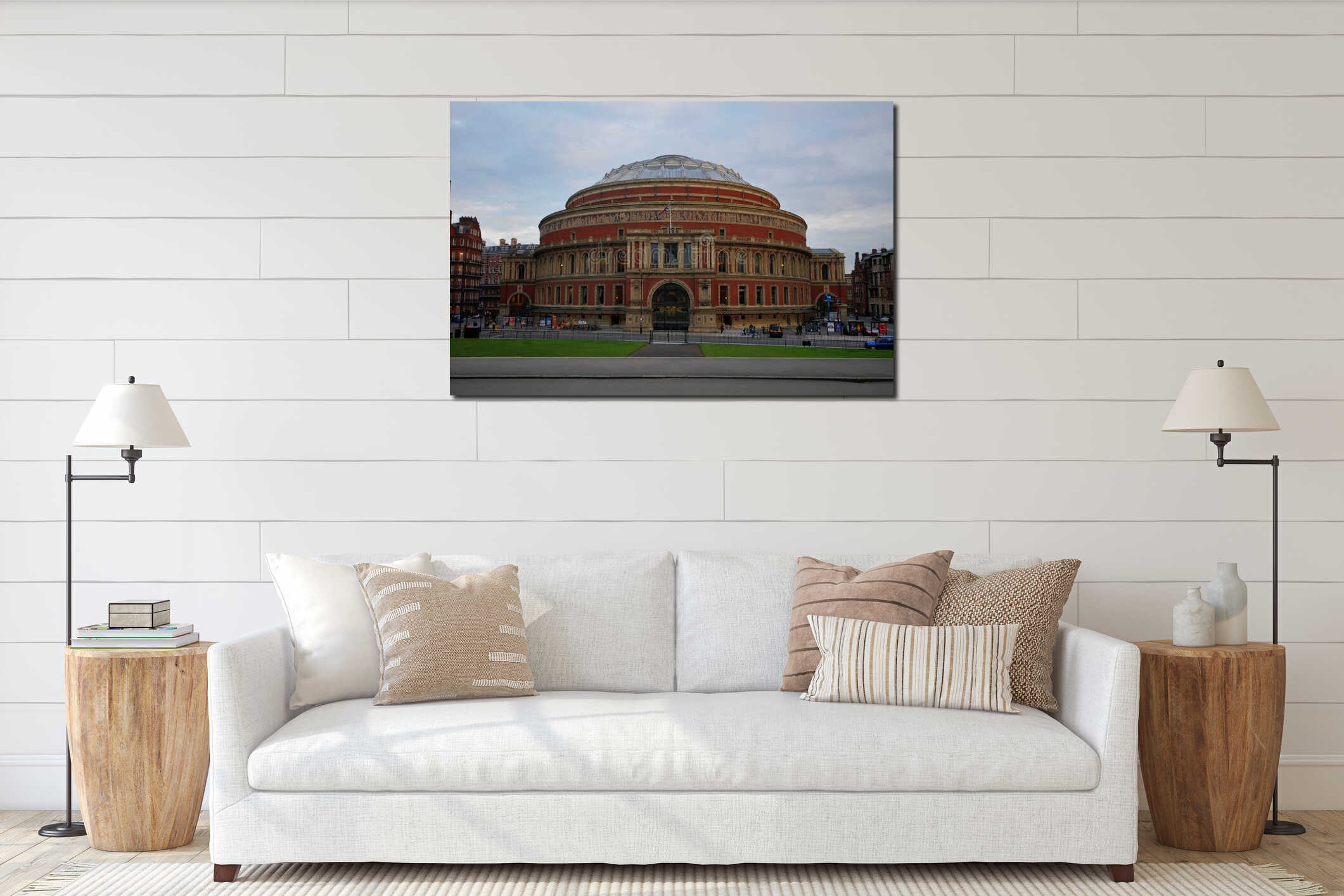 The Royal Albert Hall, Opera Theater - London, England, UK interior mockup
