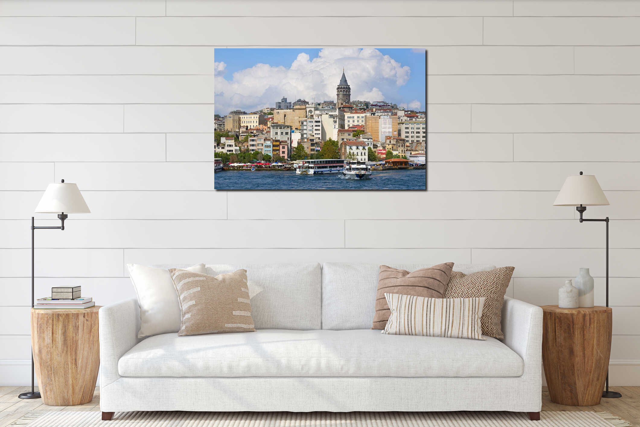 The Galata Tower, Istanbul interior mockup