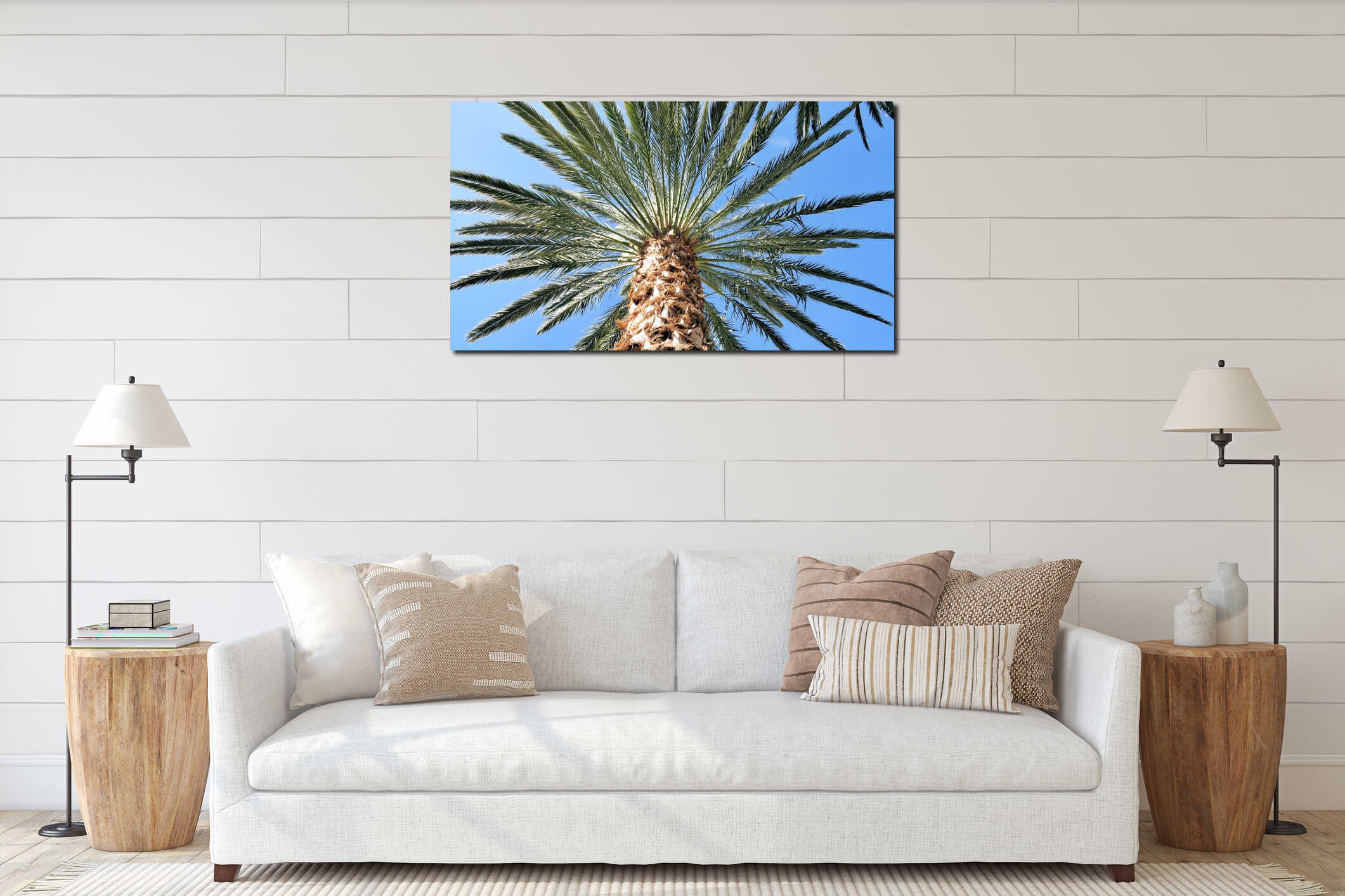 Date Palm Tree interior mockup
