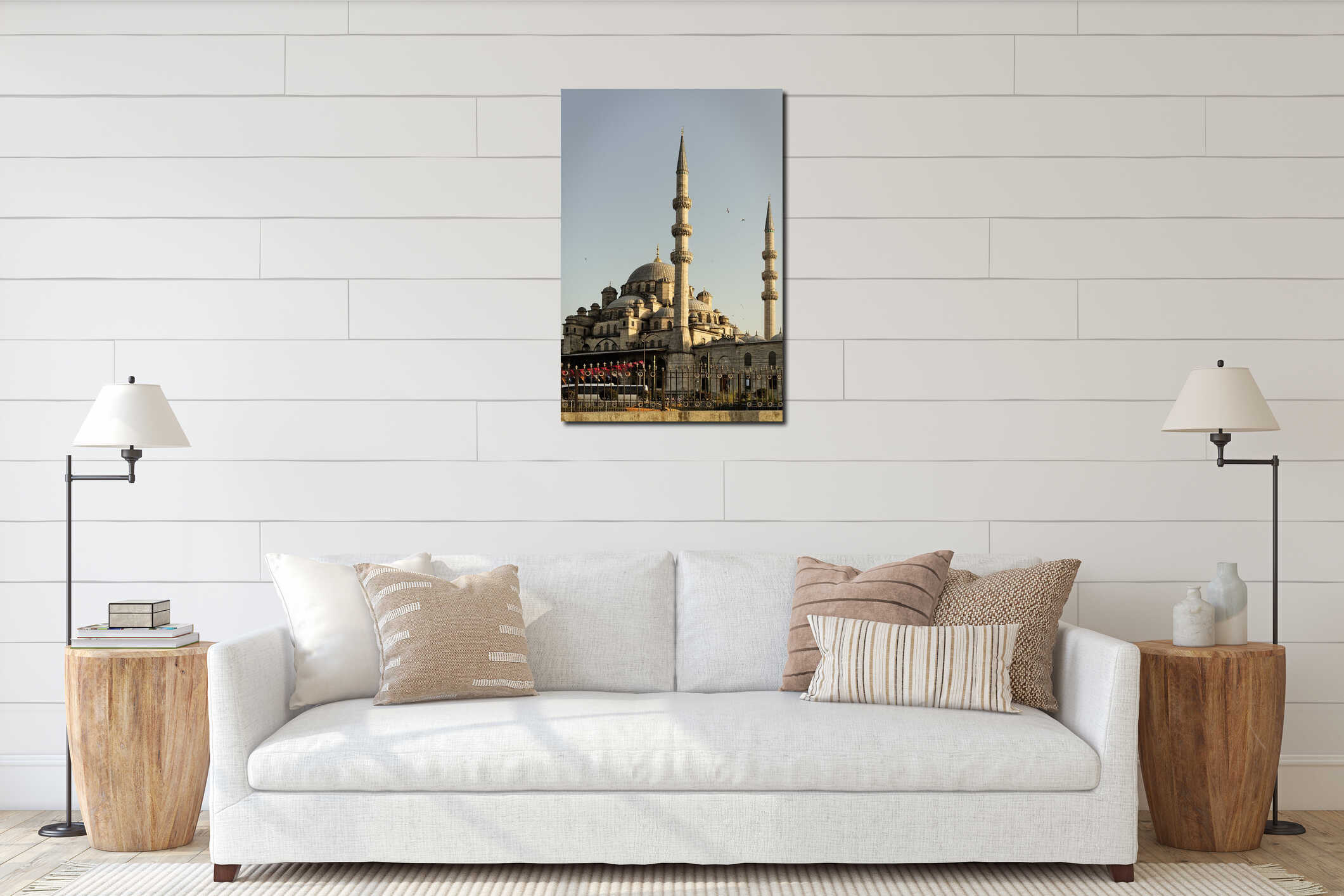 New mosque interior mockup