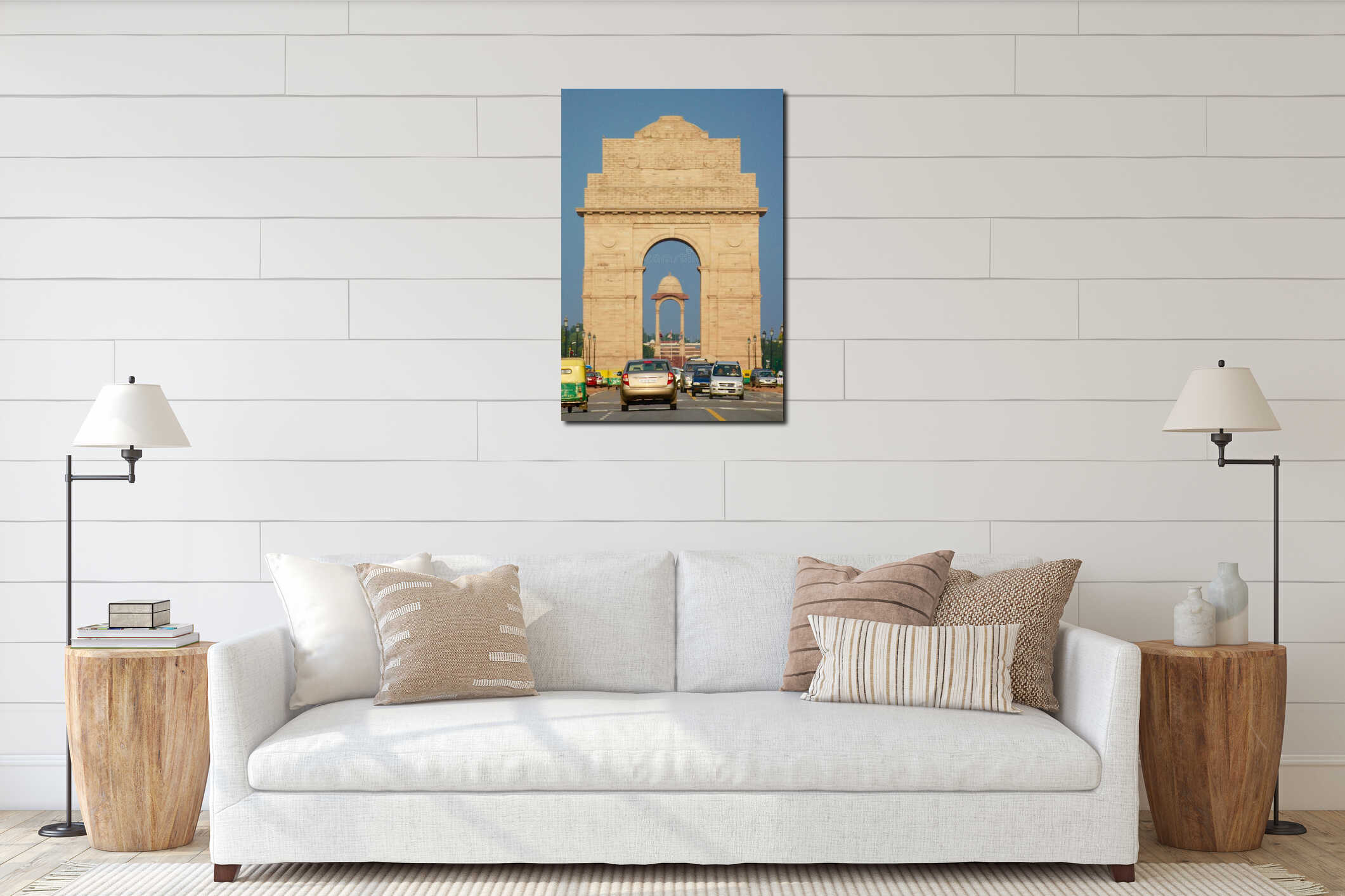 India Gate, New Delhi interior mockup