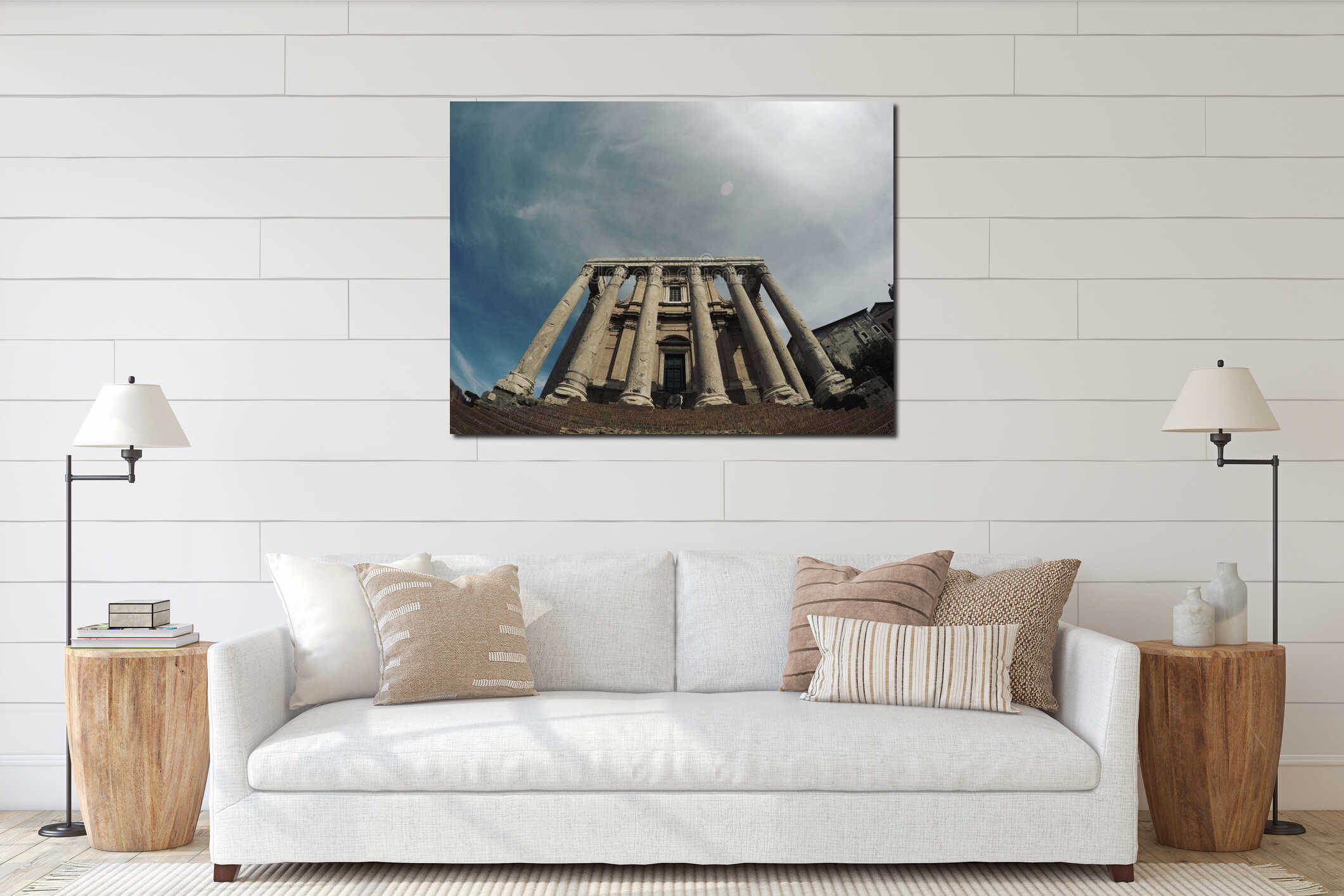 The Imperial Fora (Rome) interior mockup