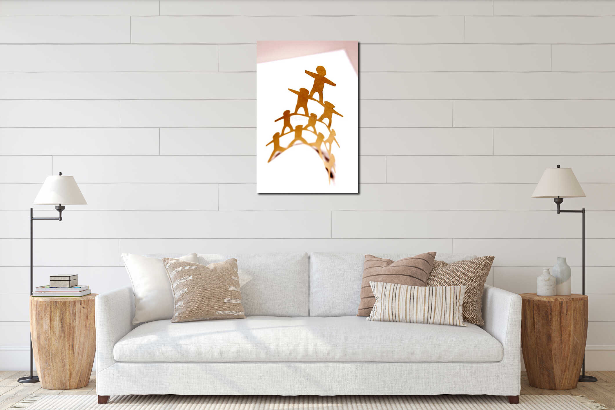 Pyramid of Teamwork interior mockup