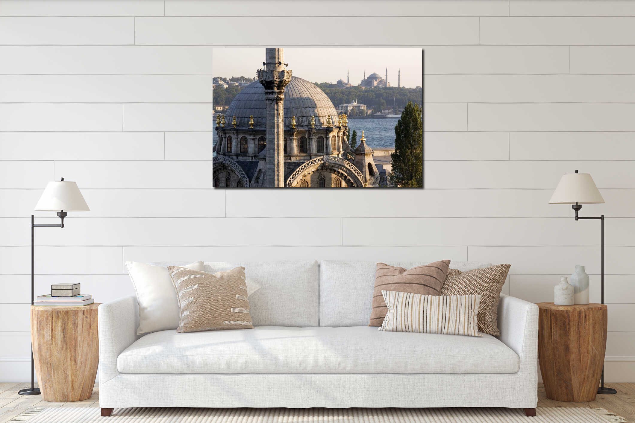 Mosques of the Istanbul interior mockup