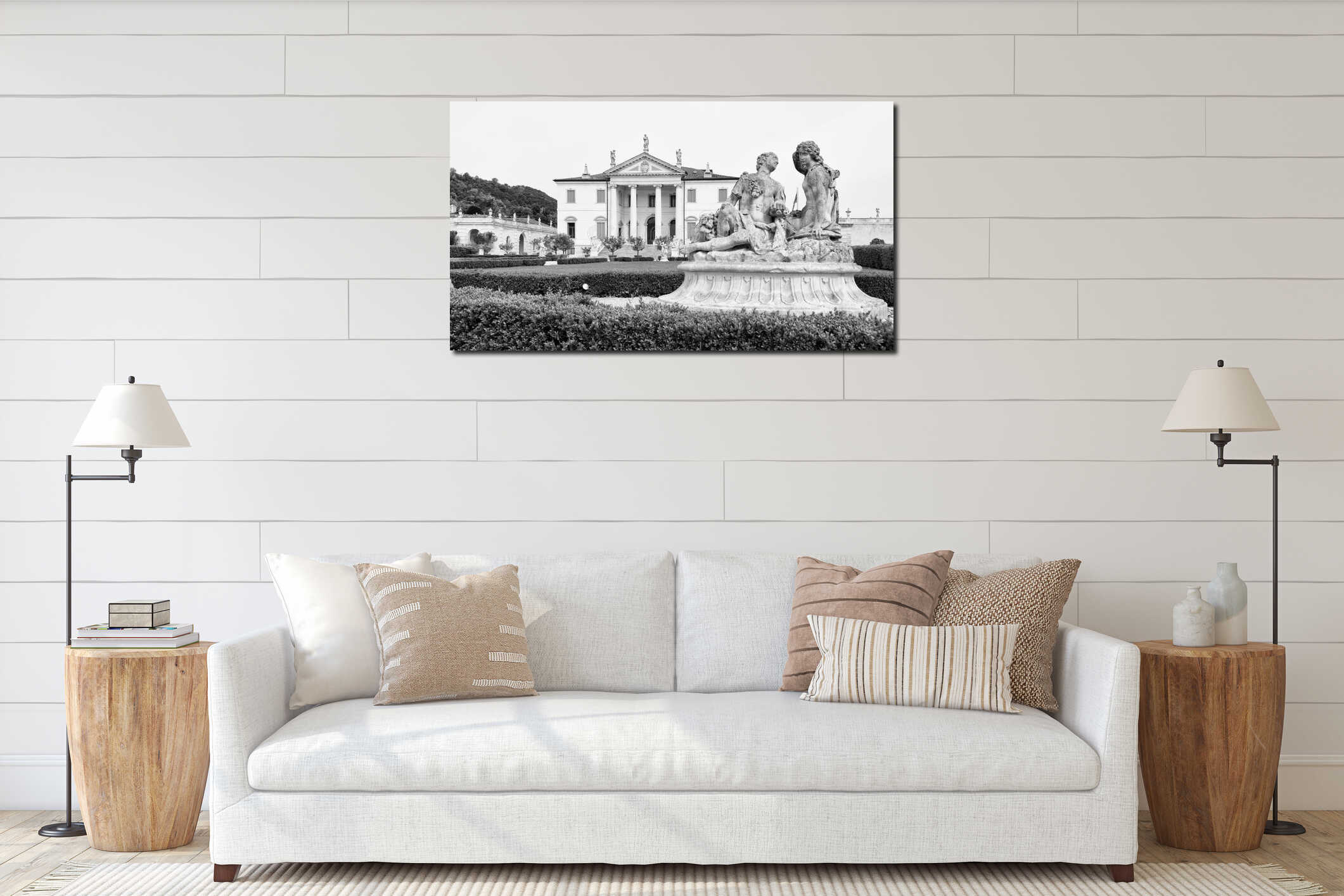 Vicenza, Veneto, Italy - Villa Cordellina Lombardi, built in 18t interior mockup