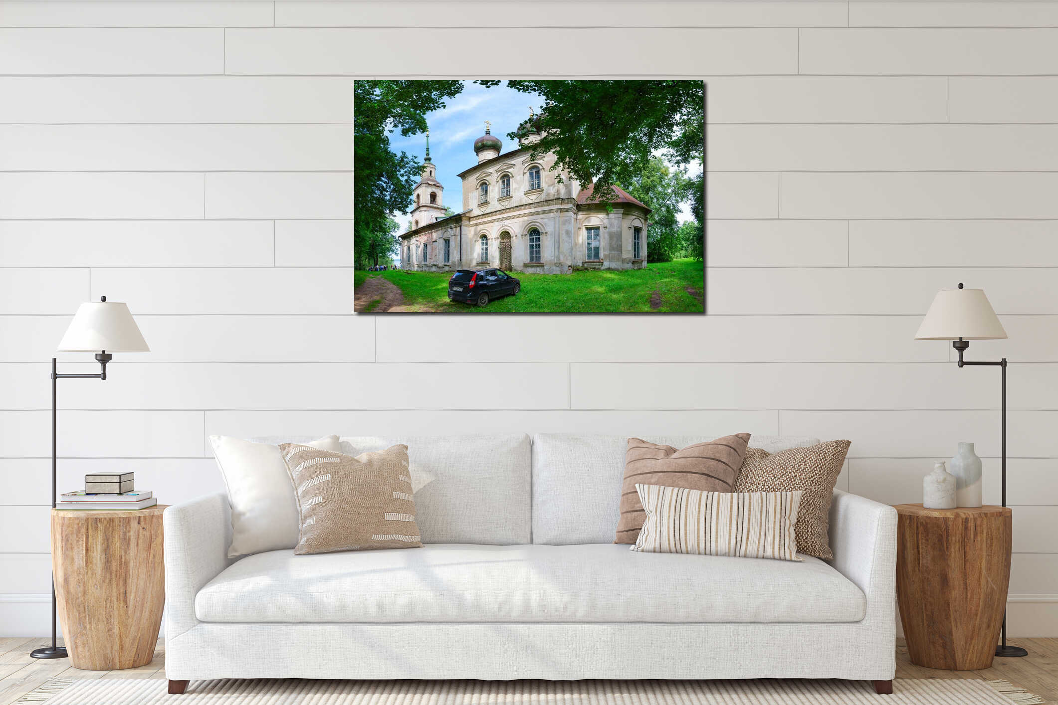 Kalyazin Museum of Local Lore behalf of Nikolsky, Russia interior mockup