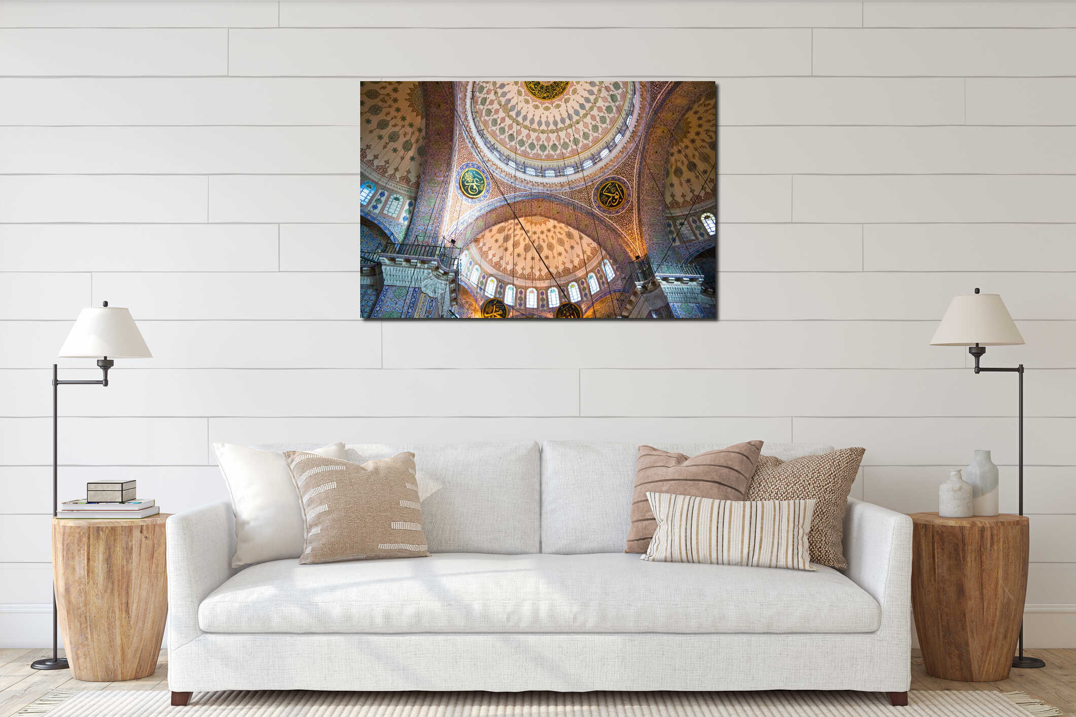 Yeni Cami mosque interior mockup