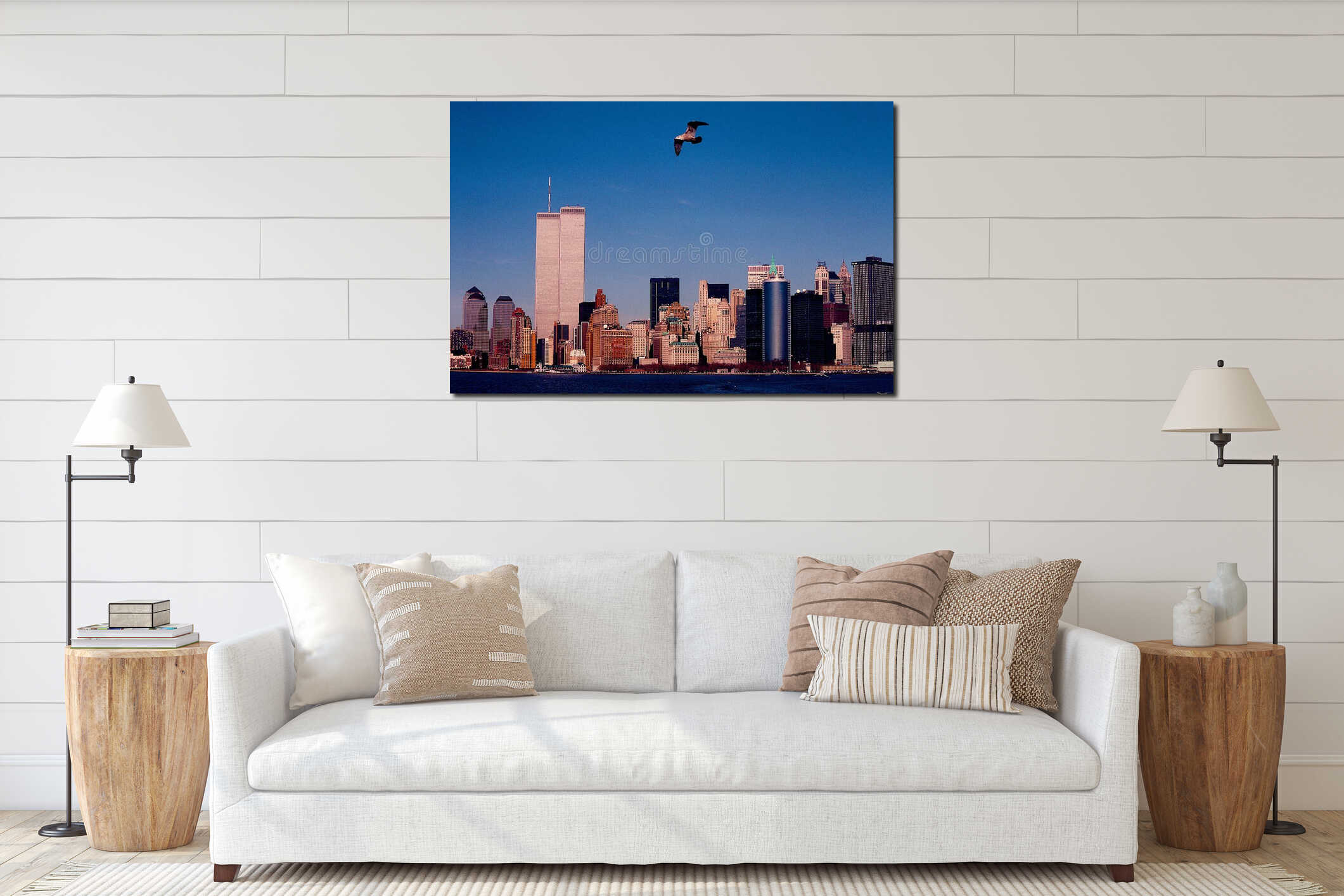New York Cityscape interior mockup